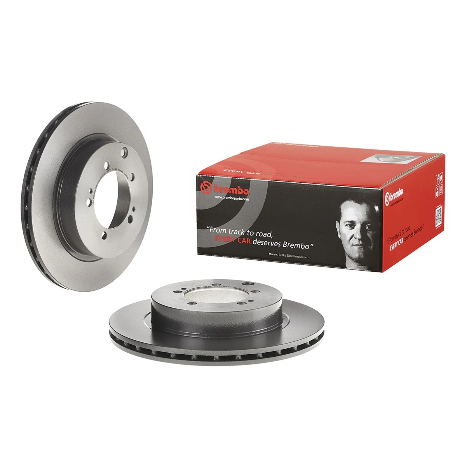 Передний тормозной диск Brembo 09714331