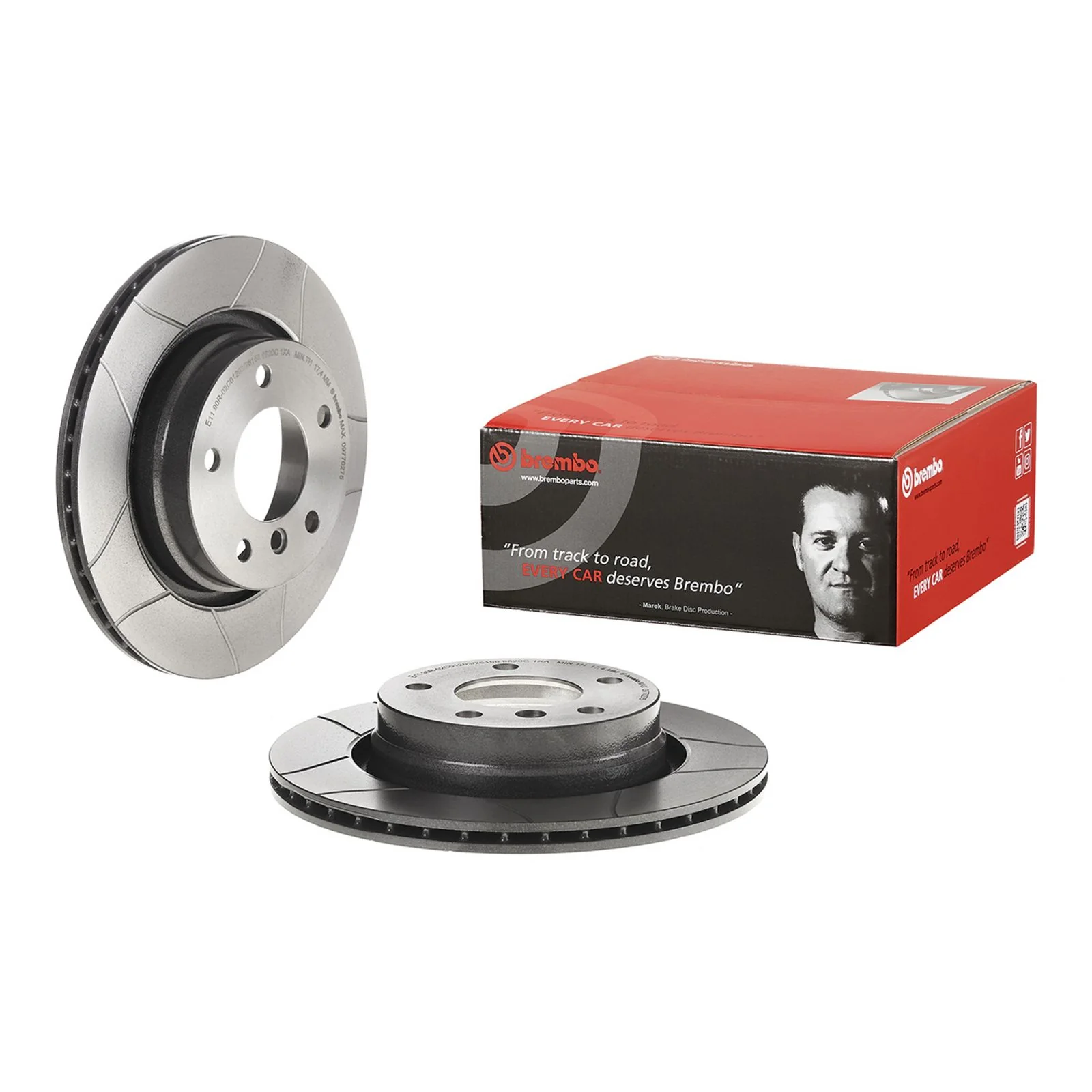 Задний тормозной диск Brembo 09770275