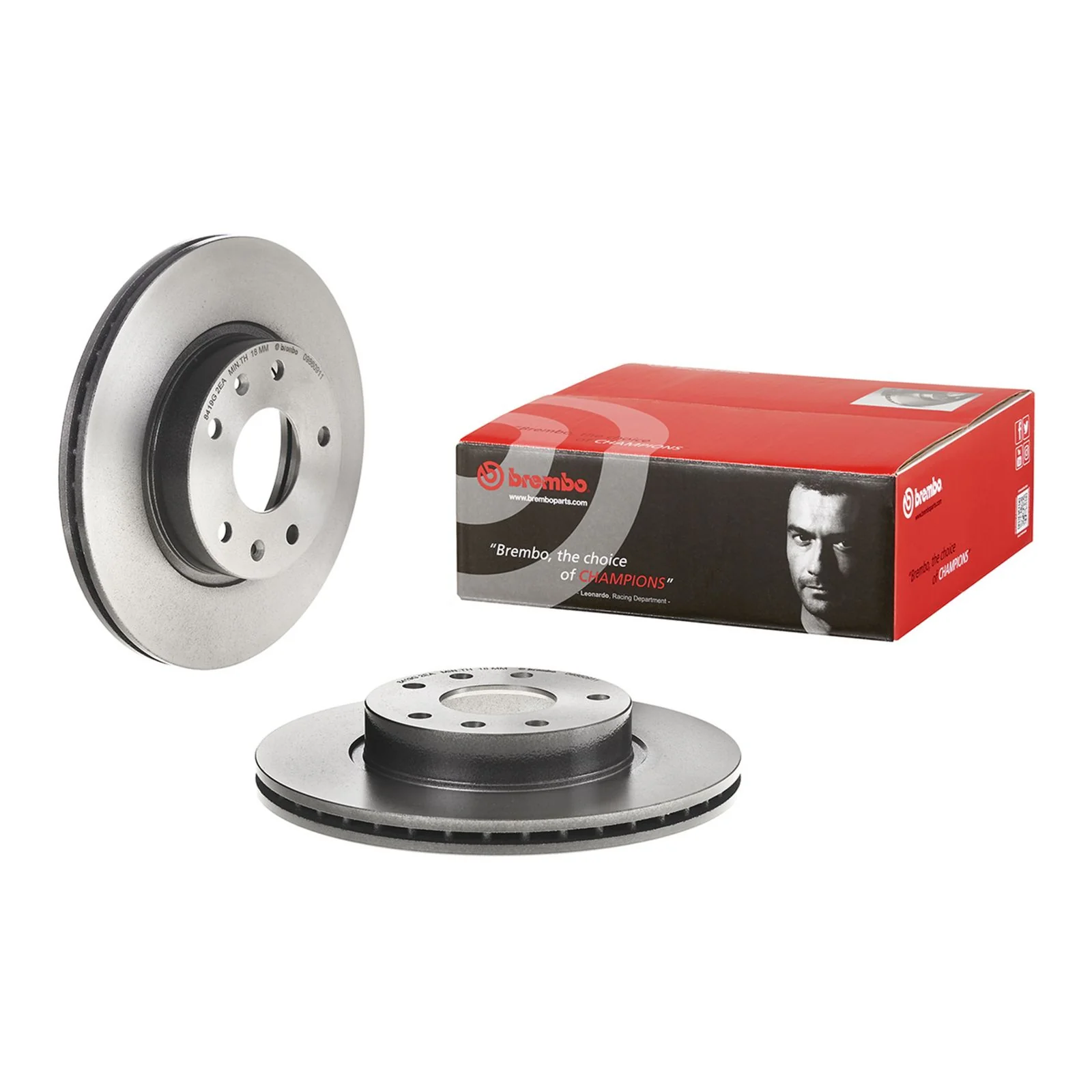 Передний тормозной диск Brembo 09860911