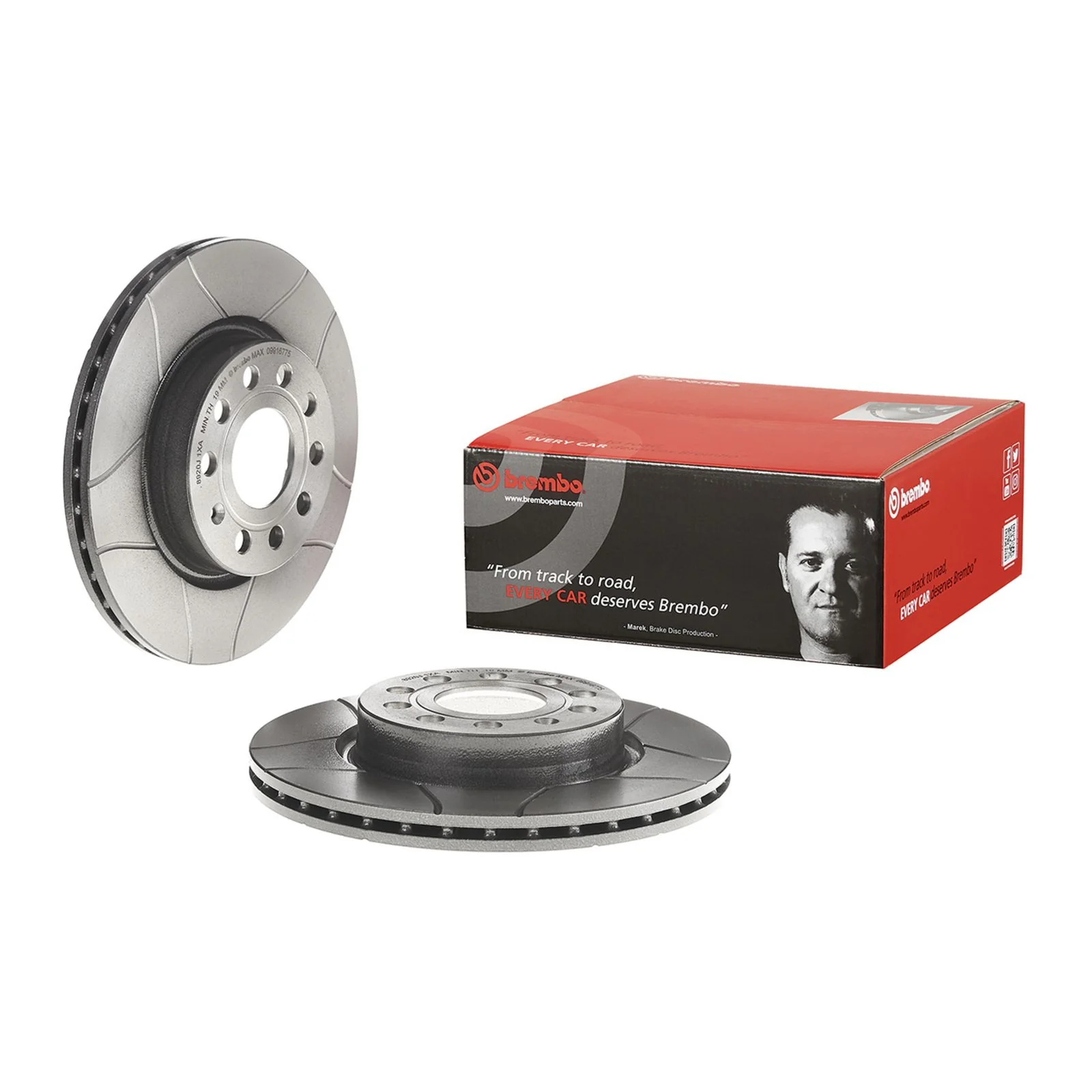 Передний тормозной диск Brembo 09916775