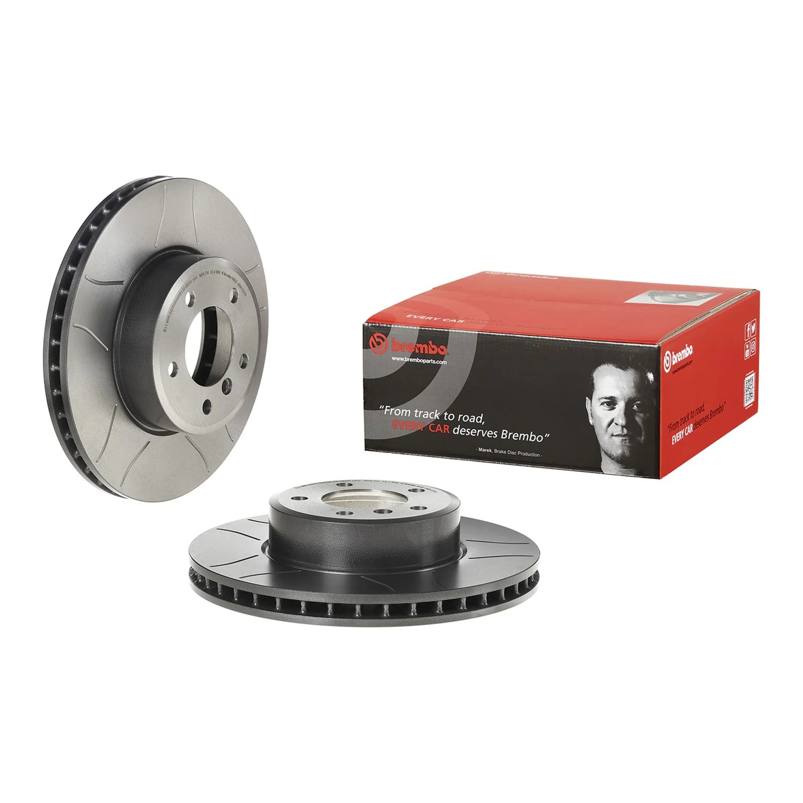 Передний тормозной диск Brembo 09917275