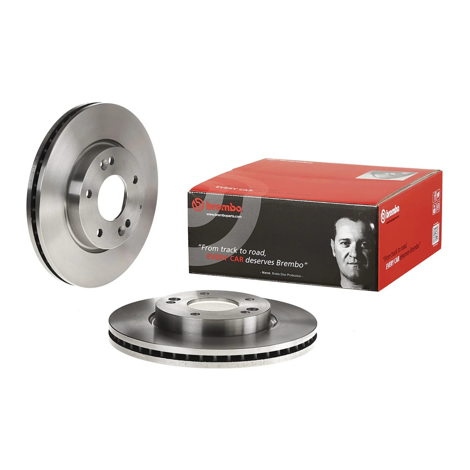 Передний тормозной диск Brembo 09957440