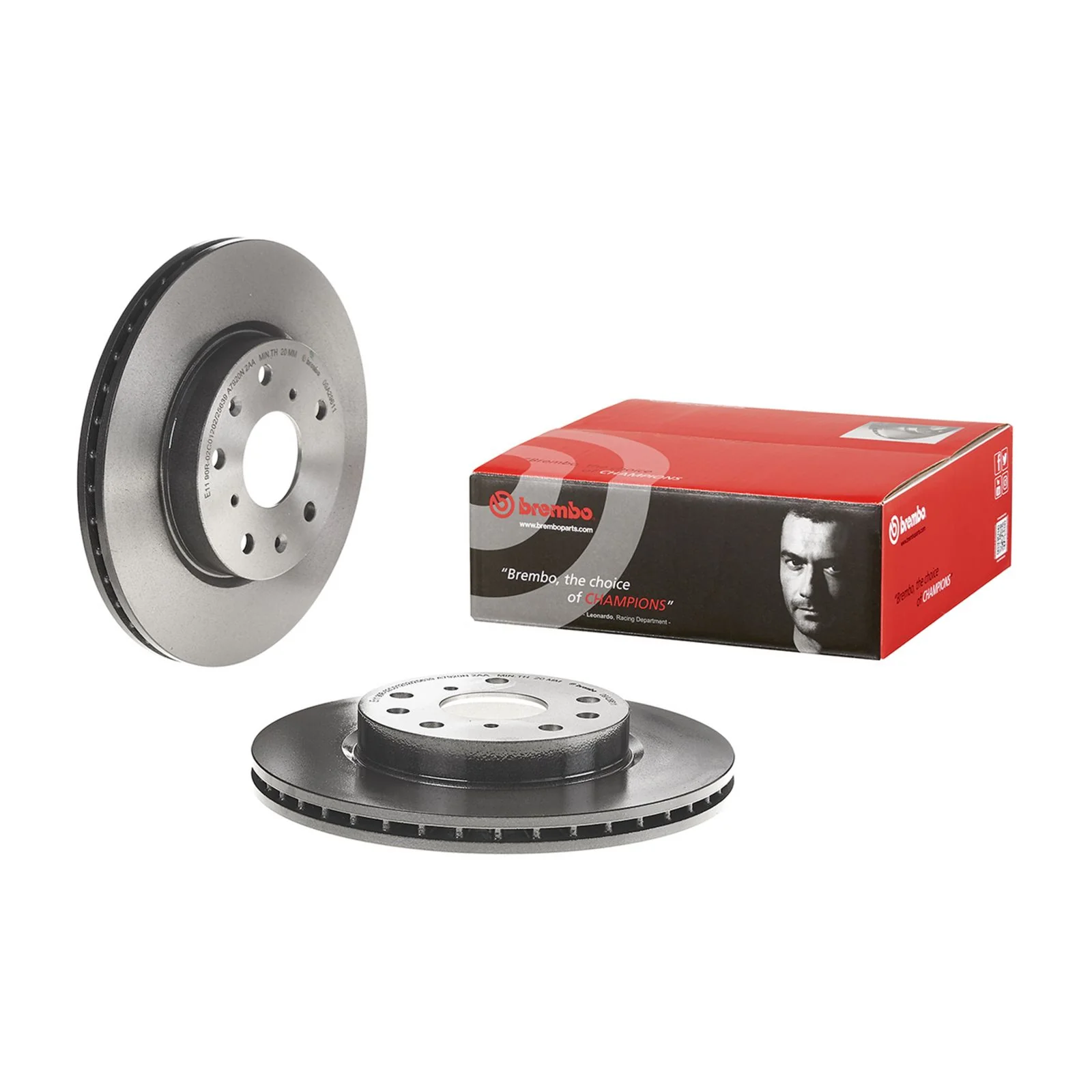 Передний тормозной диск Brembo 09A29611