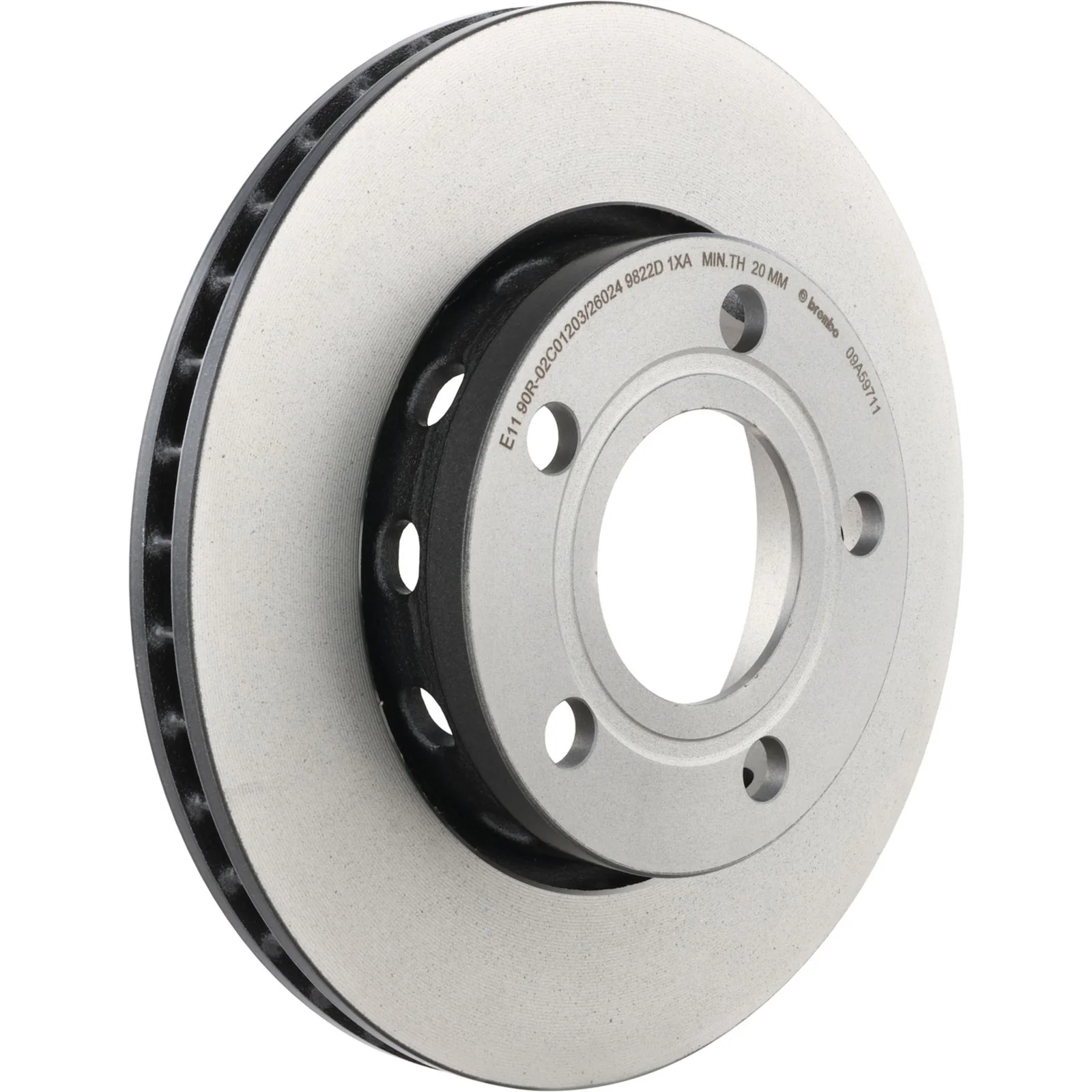 Передний тормозной диск Brembo 09A59711