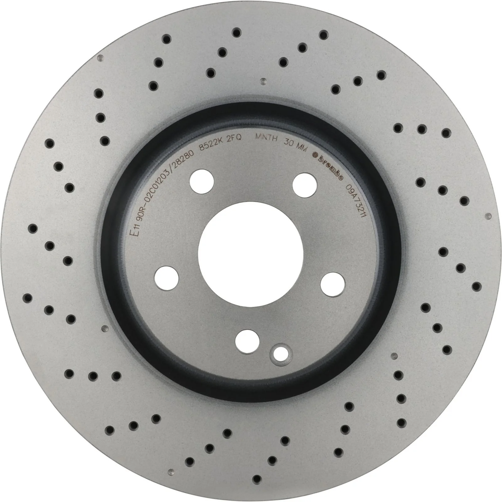 Передний тормозной диск Brembo 09A73211