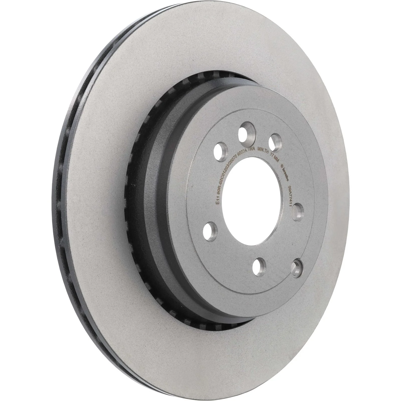 Задний тормозной диск Brembo 09A77411