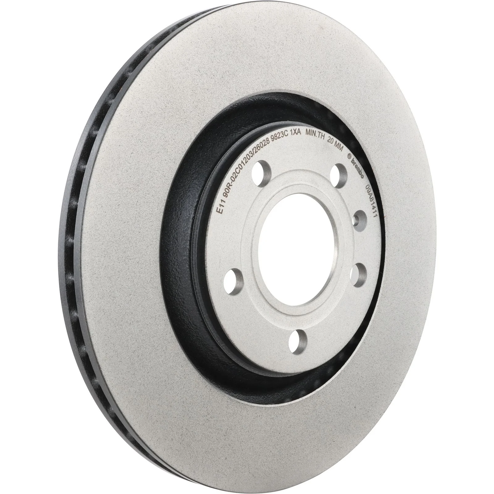 Передний тормозной диск Brembo 09A81411