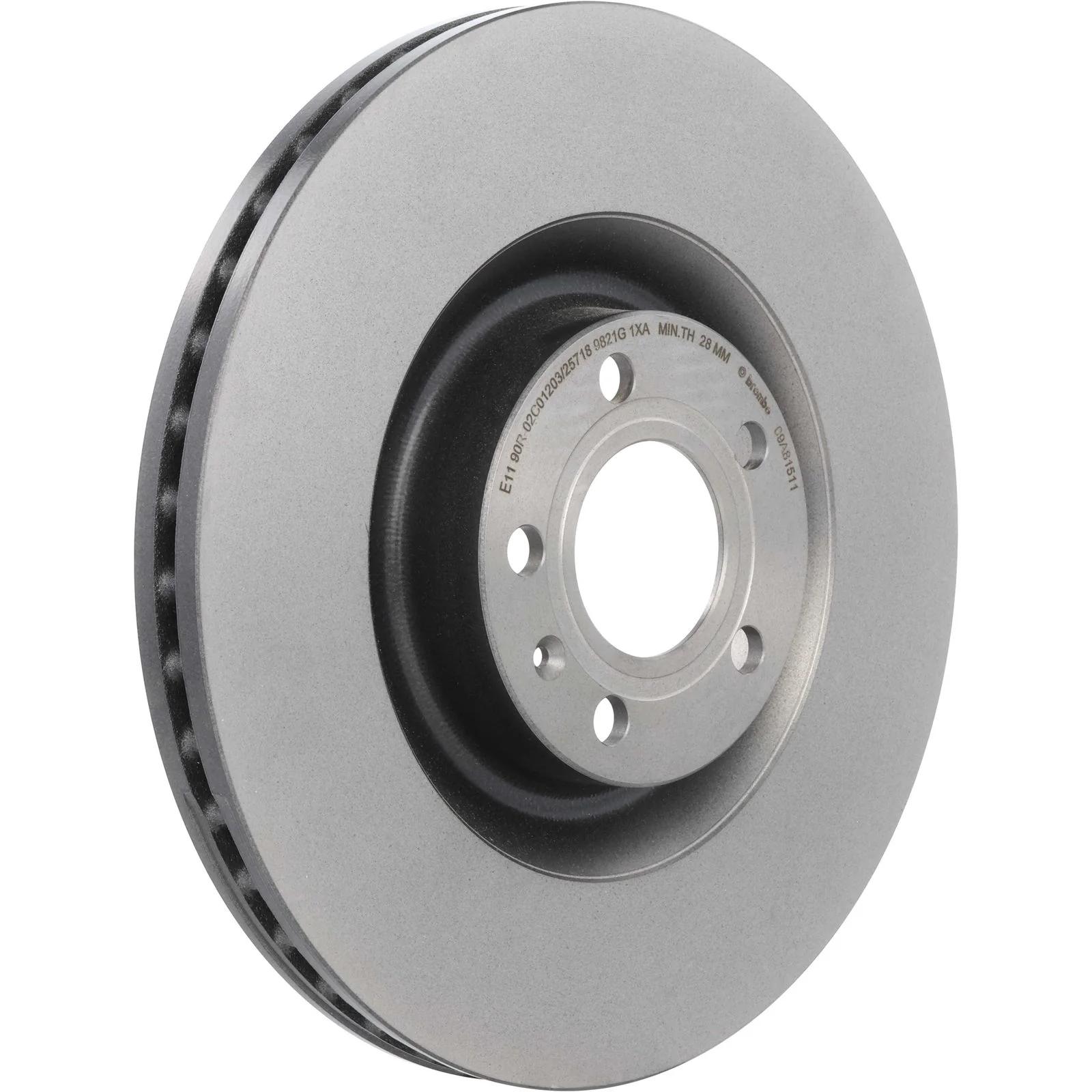 Передний тормозной диск Brembo 09A81511
