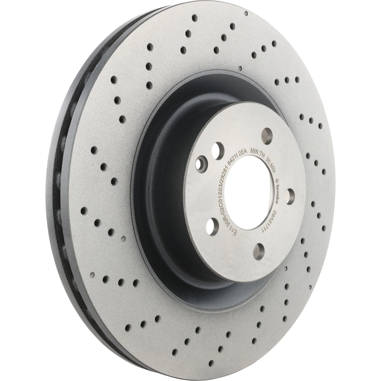 Передний тормозной диск Brembo 09A81711