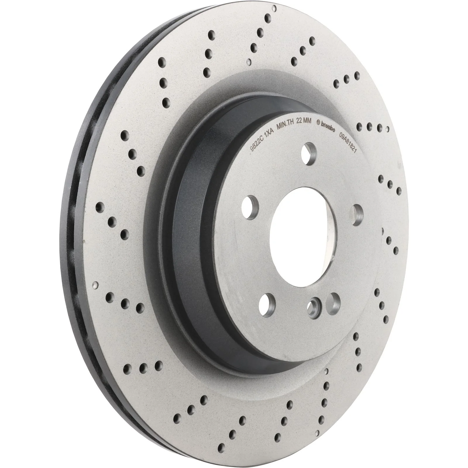 Передний тормозной диск Brembo 09A81821