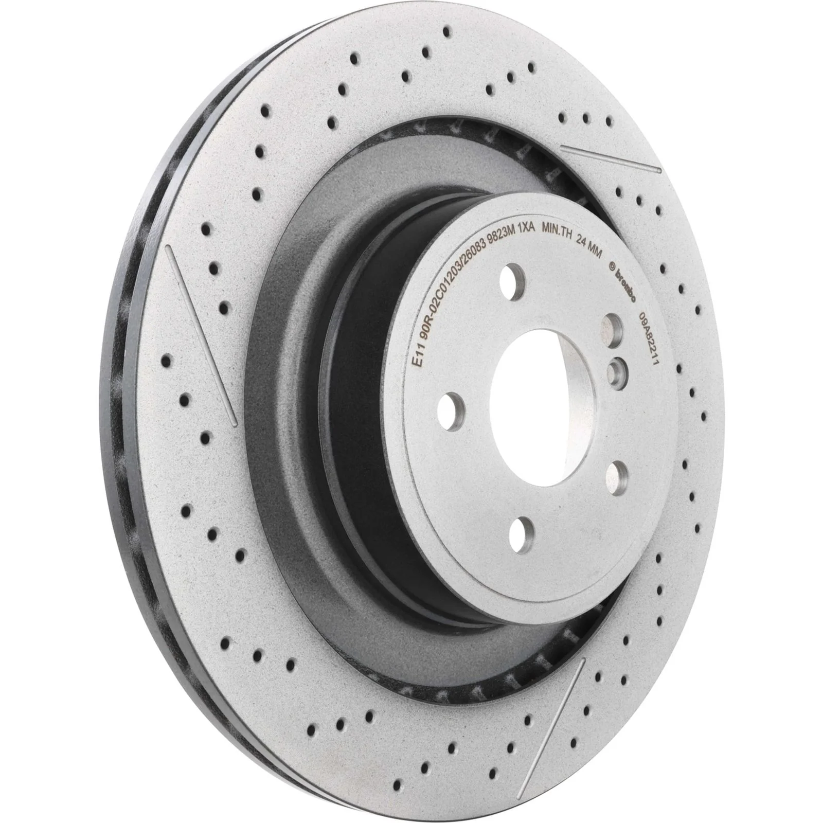 Передний тормозной диск Brembo 09A82211