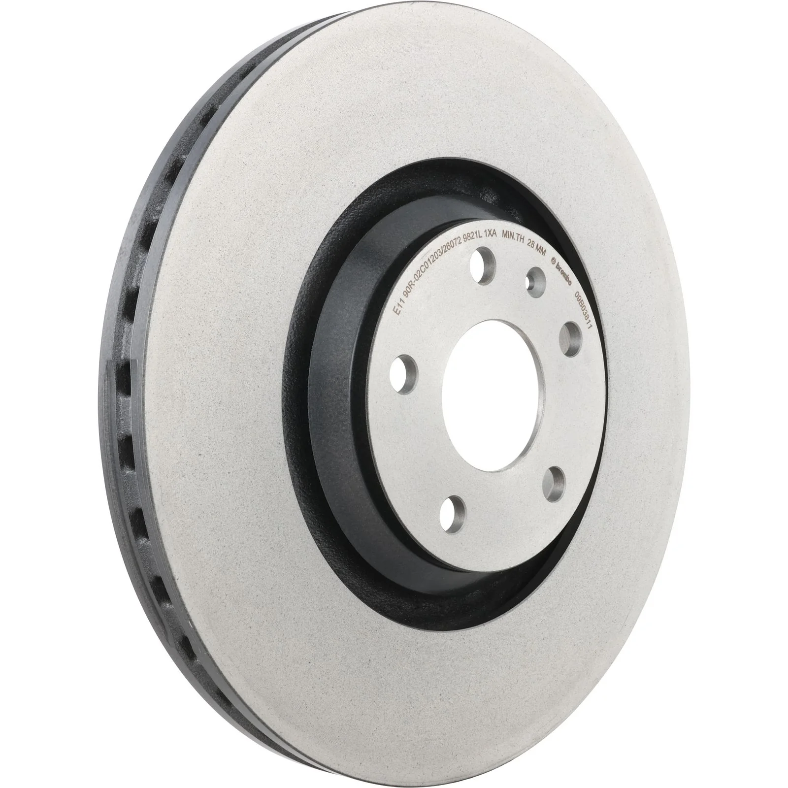 Передний тормозной диск Brembo 09B03811