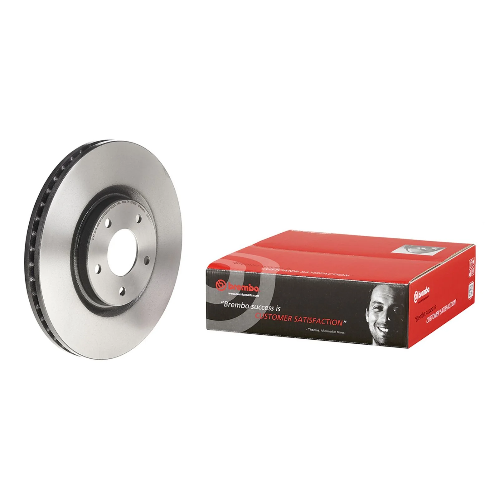 Передний тормозной диск Brembo 09B35411