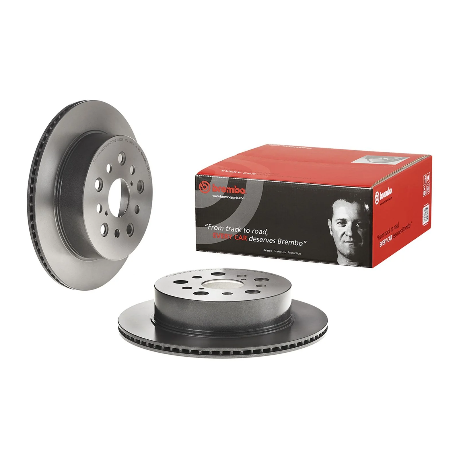 Задний тормозной диск Brembo 09B45311