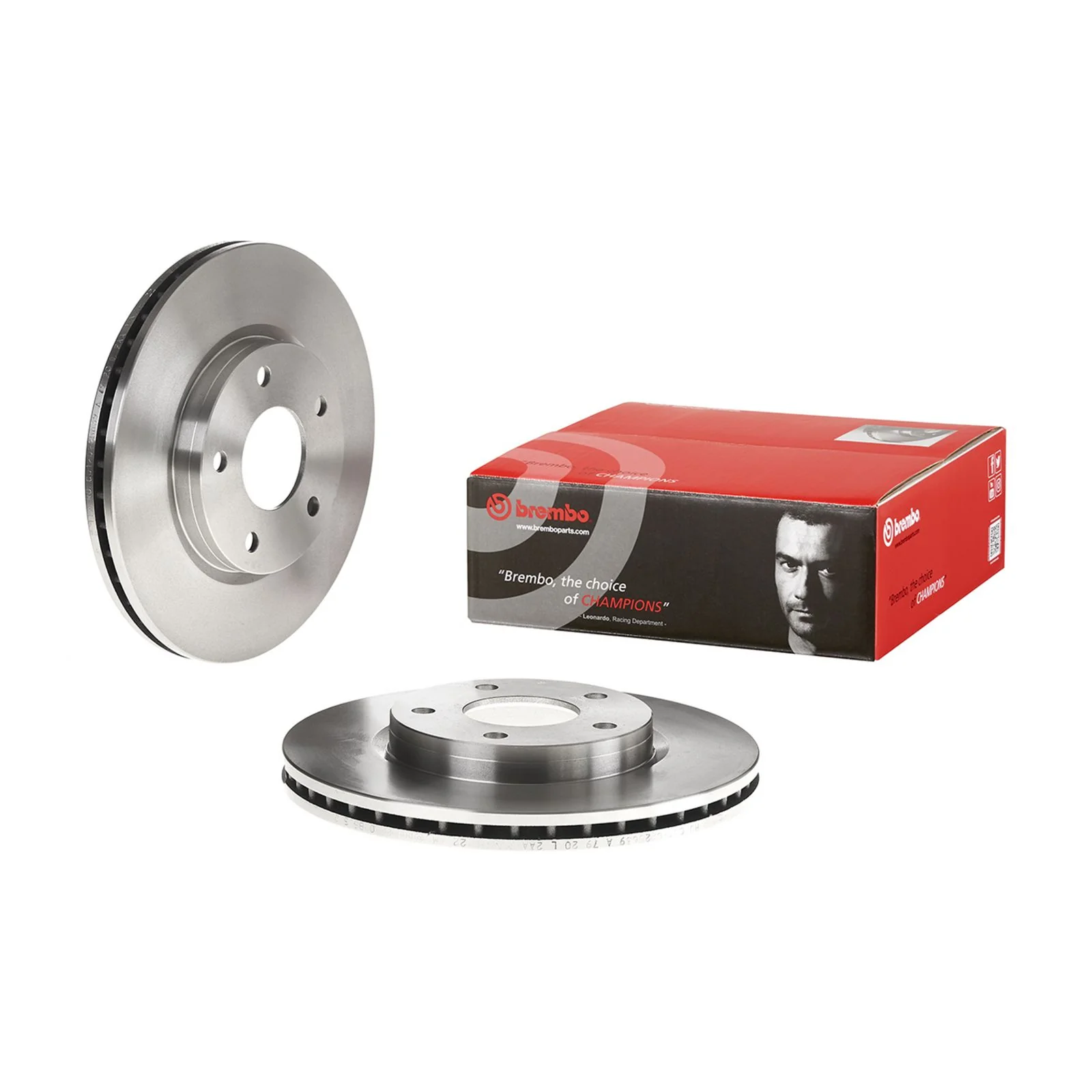 Передний тормозной диск Brembo 09B56510