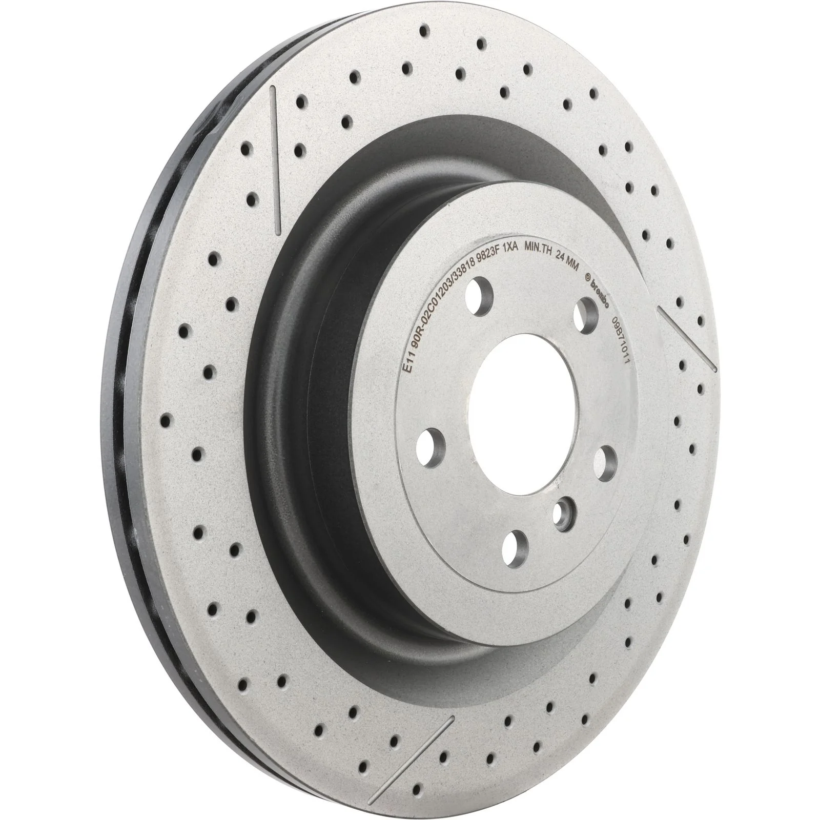 Задний тормозной диск Brembo 09B71011