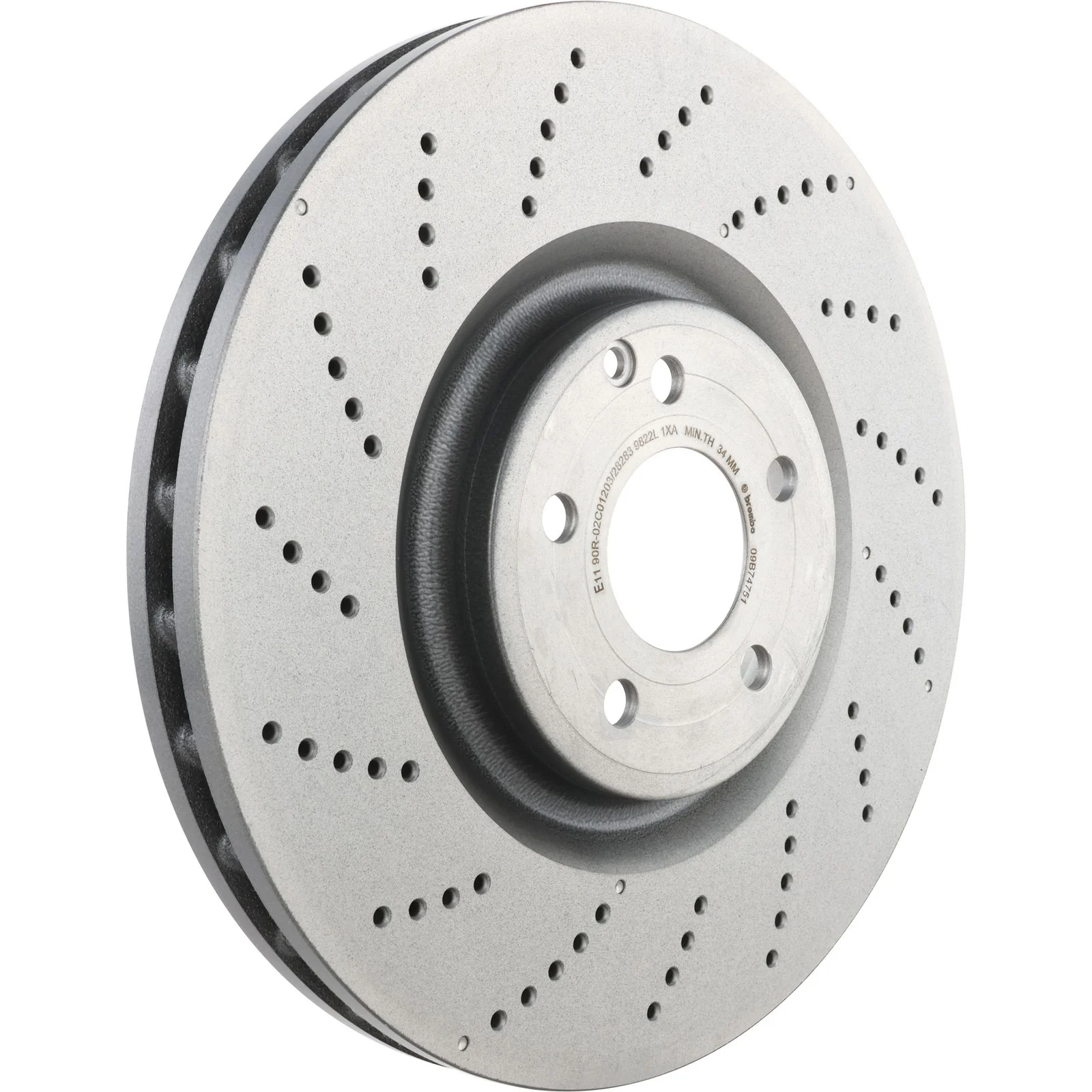 Передний тормозной диск Brembo 09B74751