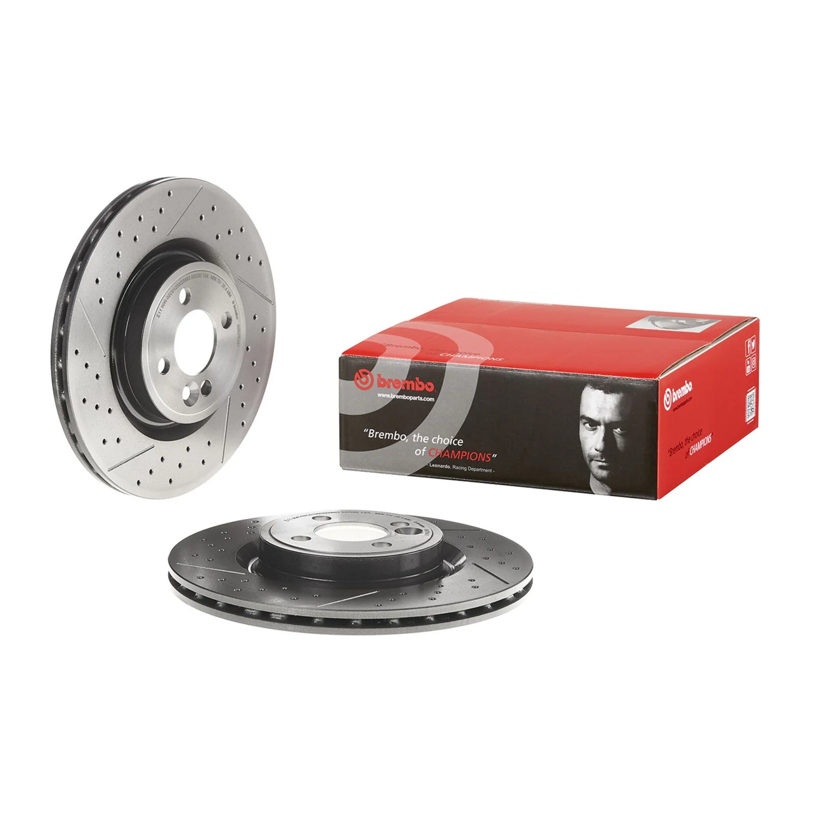 Передний тормозной диск Brembo 09B75421
