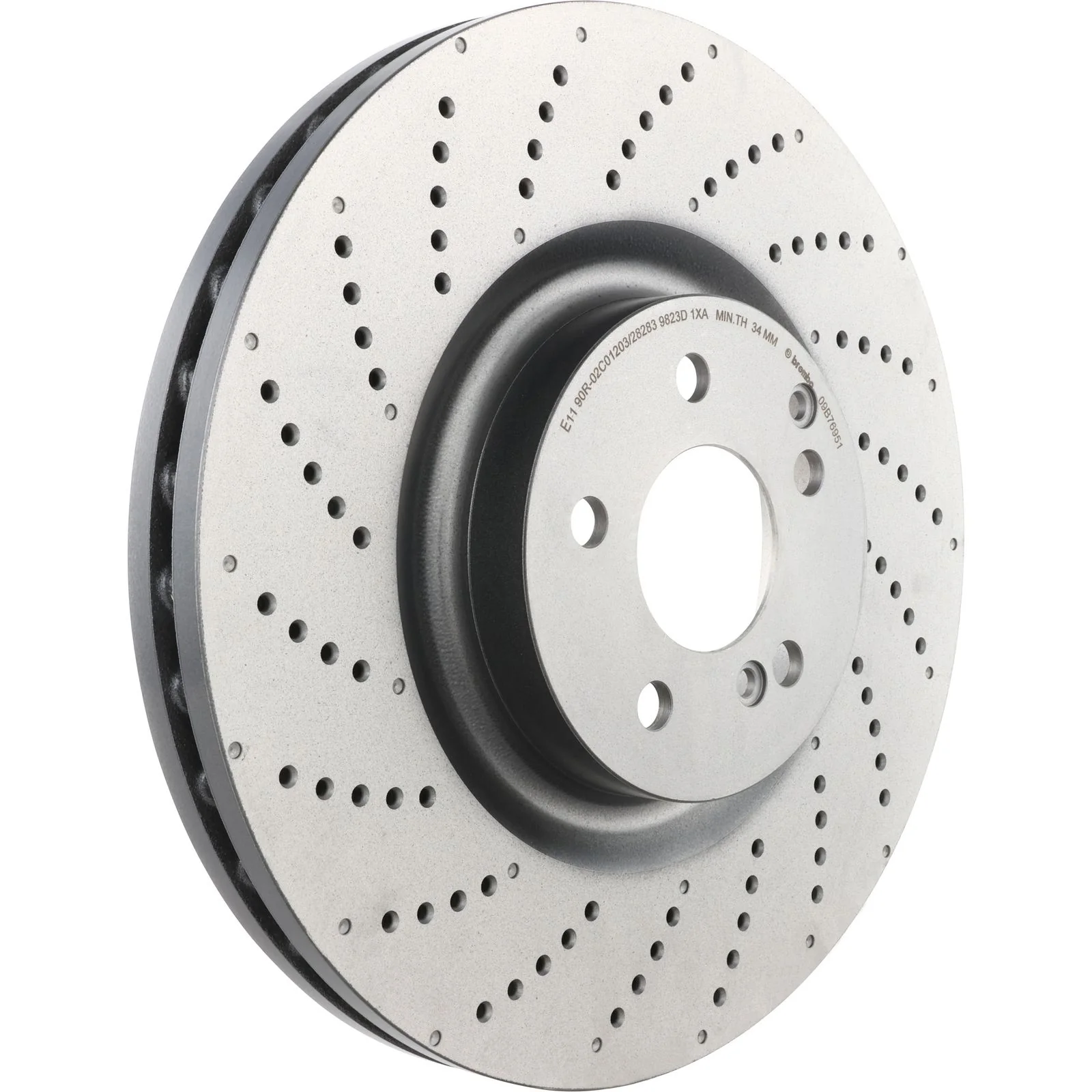Передний тормозной диск Brembo 09B76951