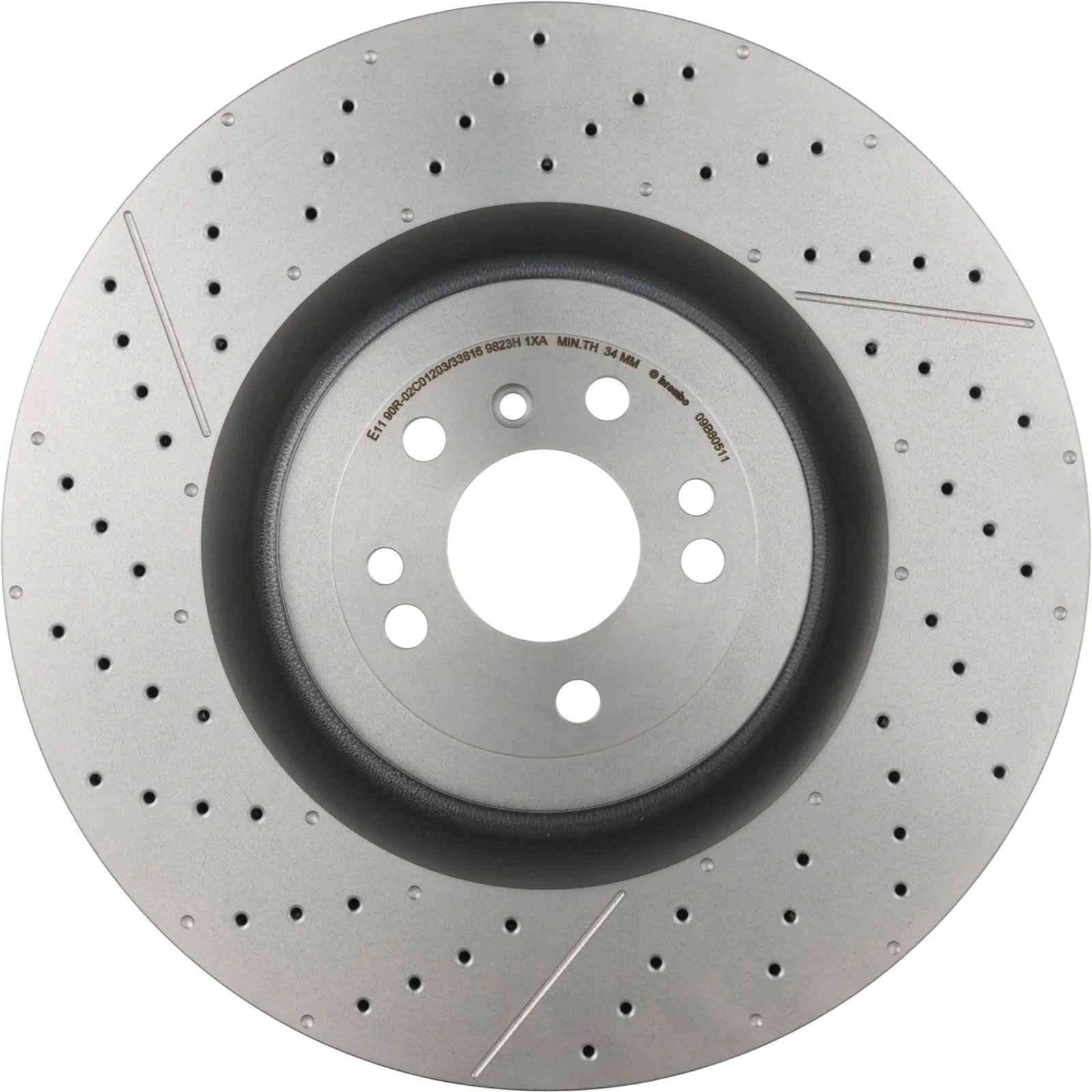 Передний тормозной диск Brembo 09B80511