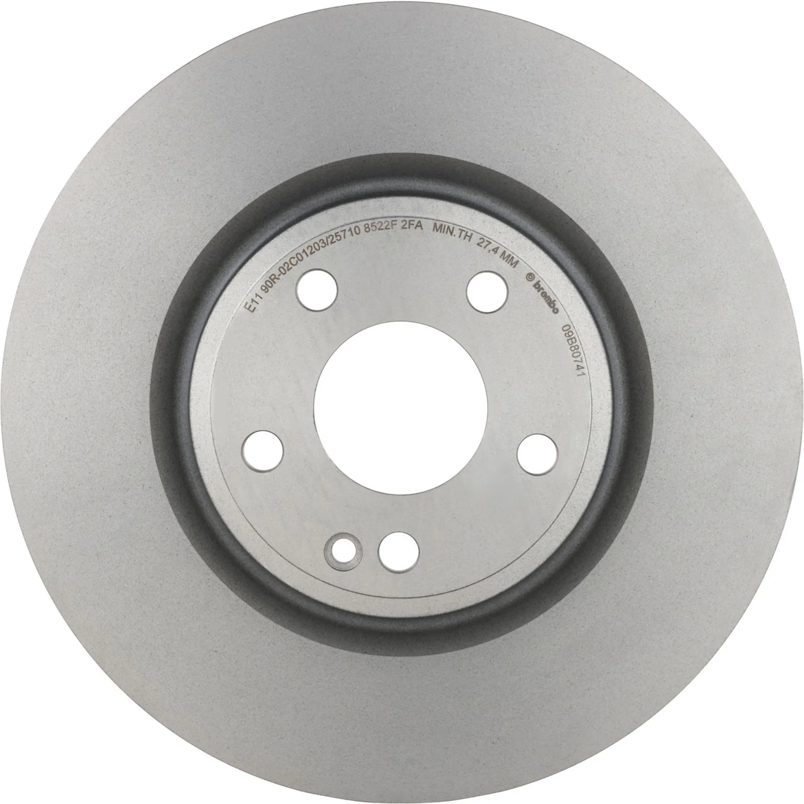 Передний тормозной диск Brembo 09B80741