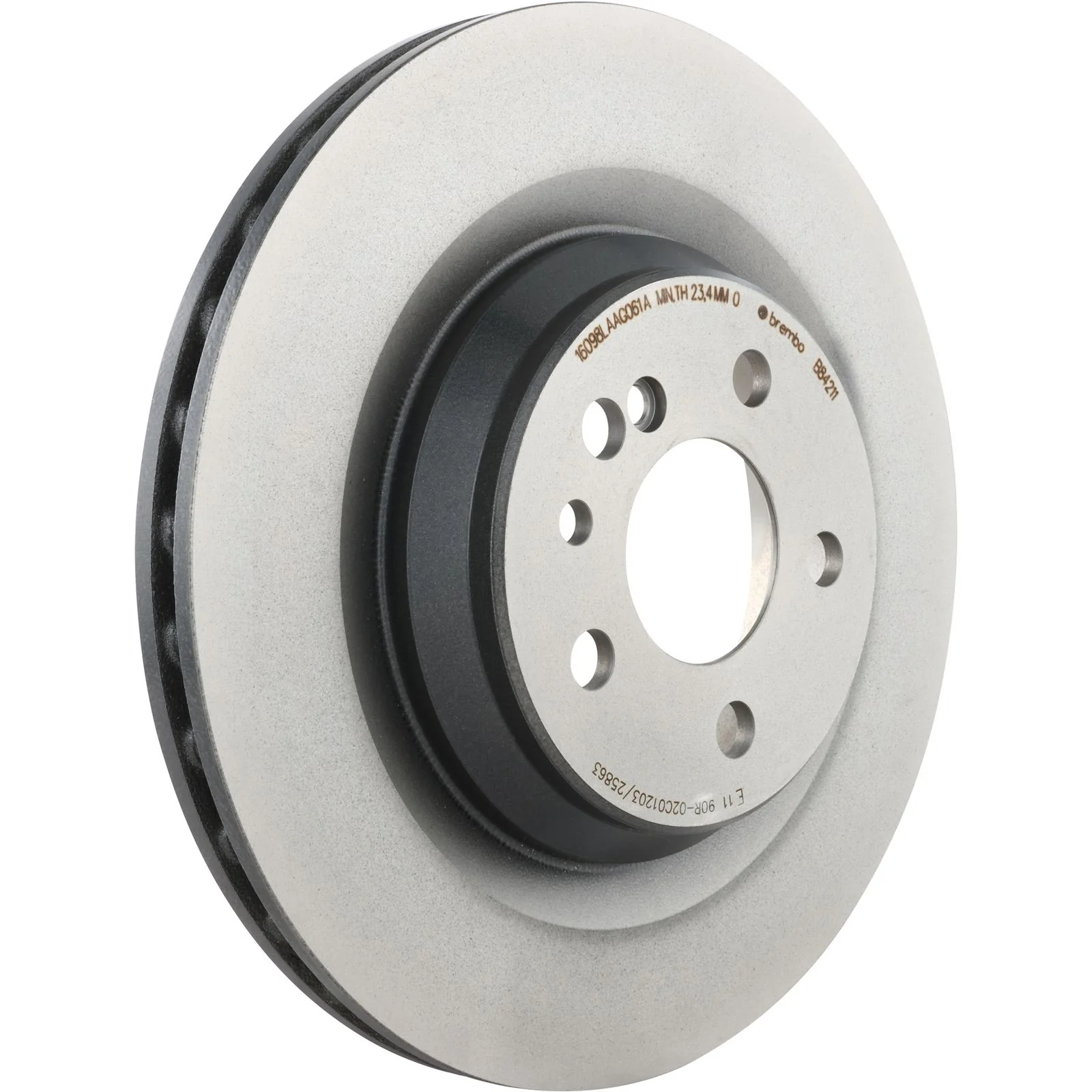 Передний тормозной диск Brembo 09B84211