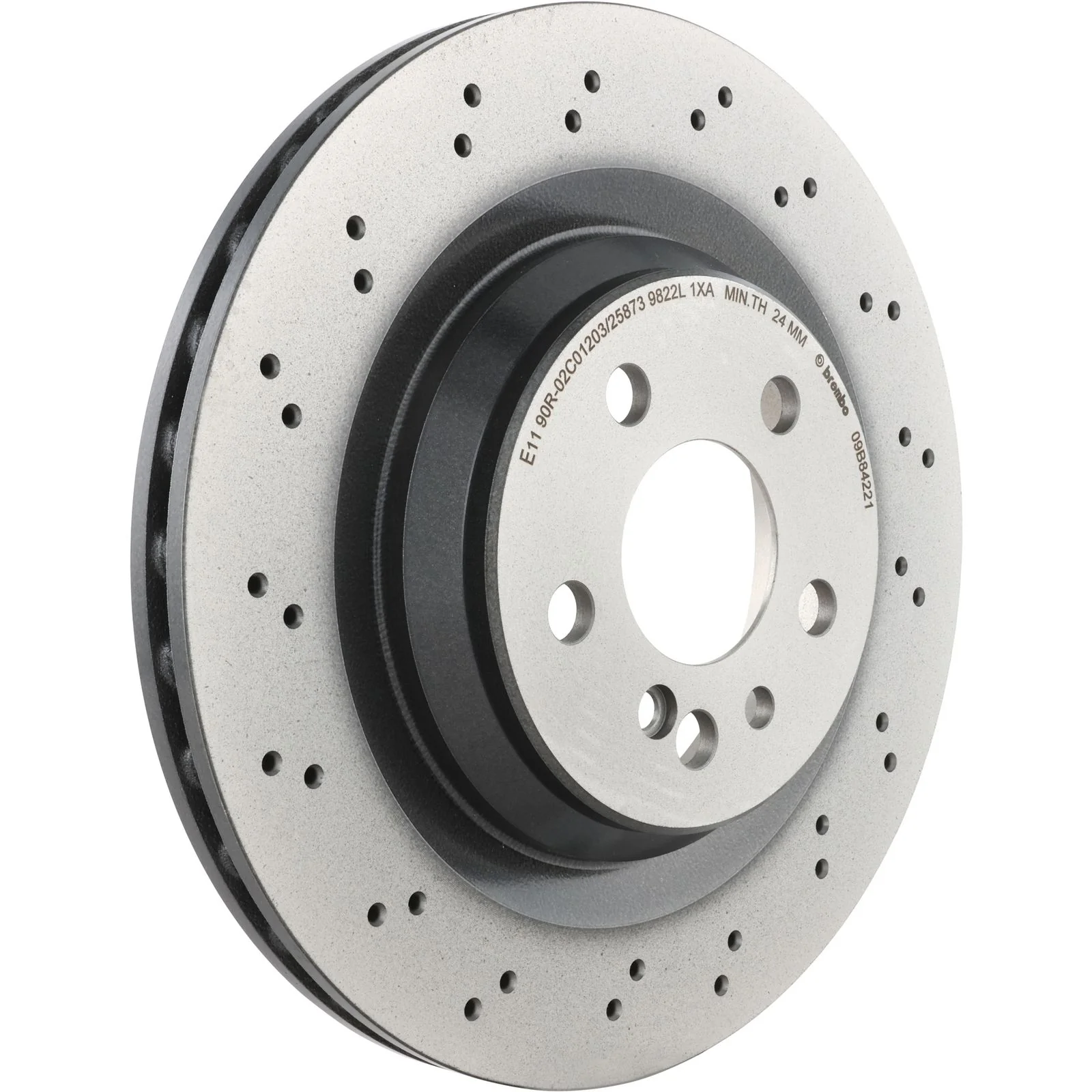 Передний тормозной диск Brembo 09B84221