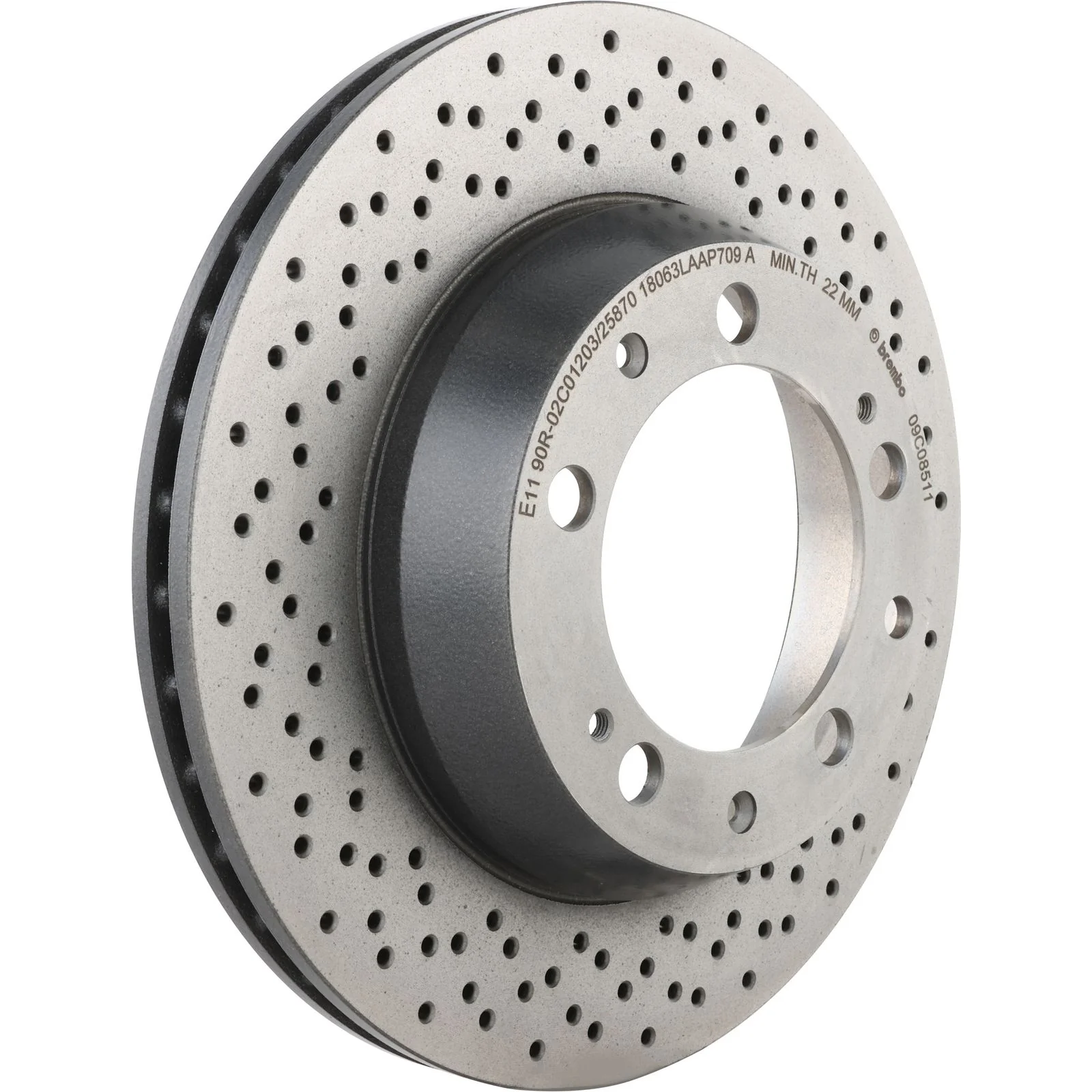 Передний тормозной диск Brembo 09C08511