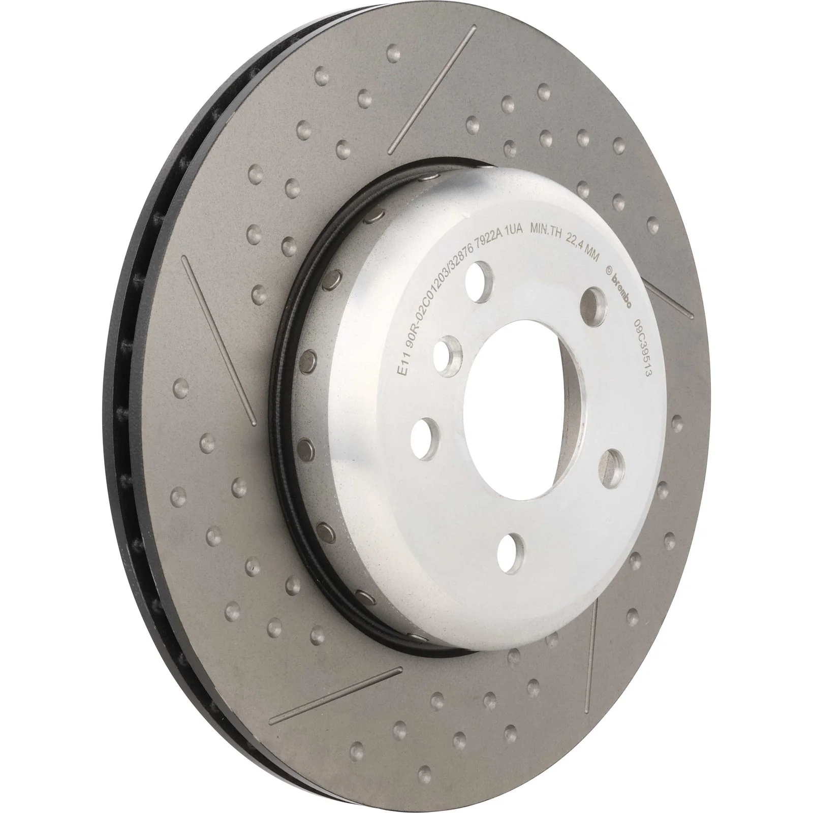 Задний тормозной диск Brembo 09C39513