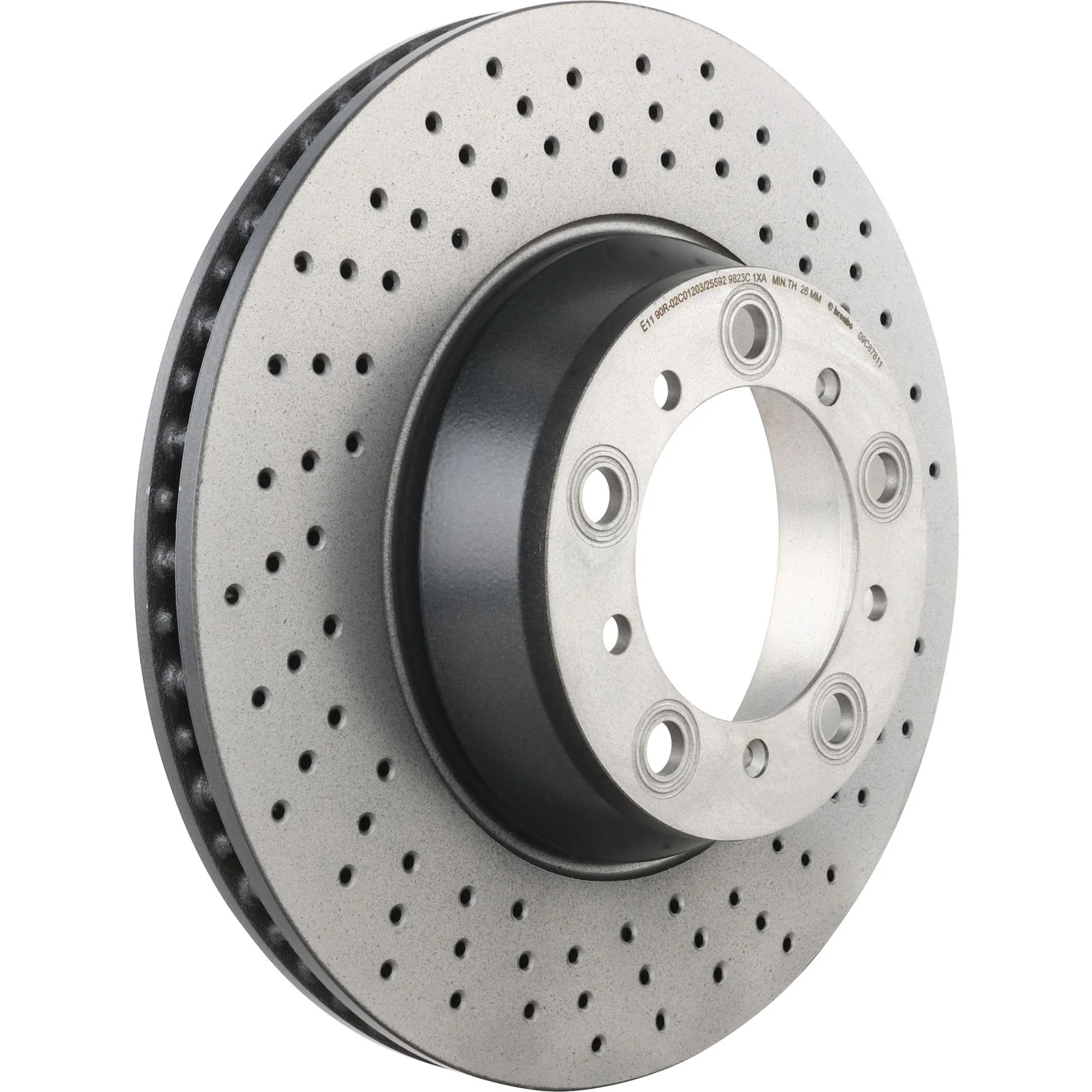 Передний тормозной диск Brembo 09C87811