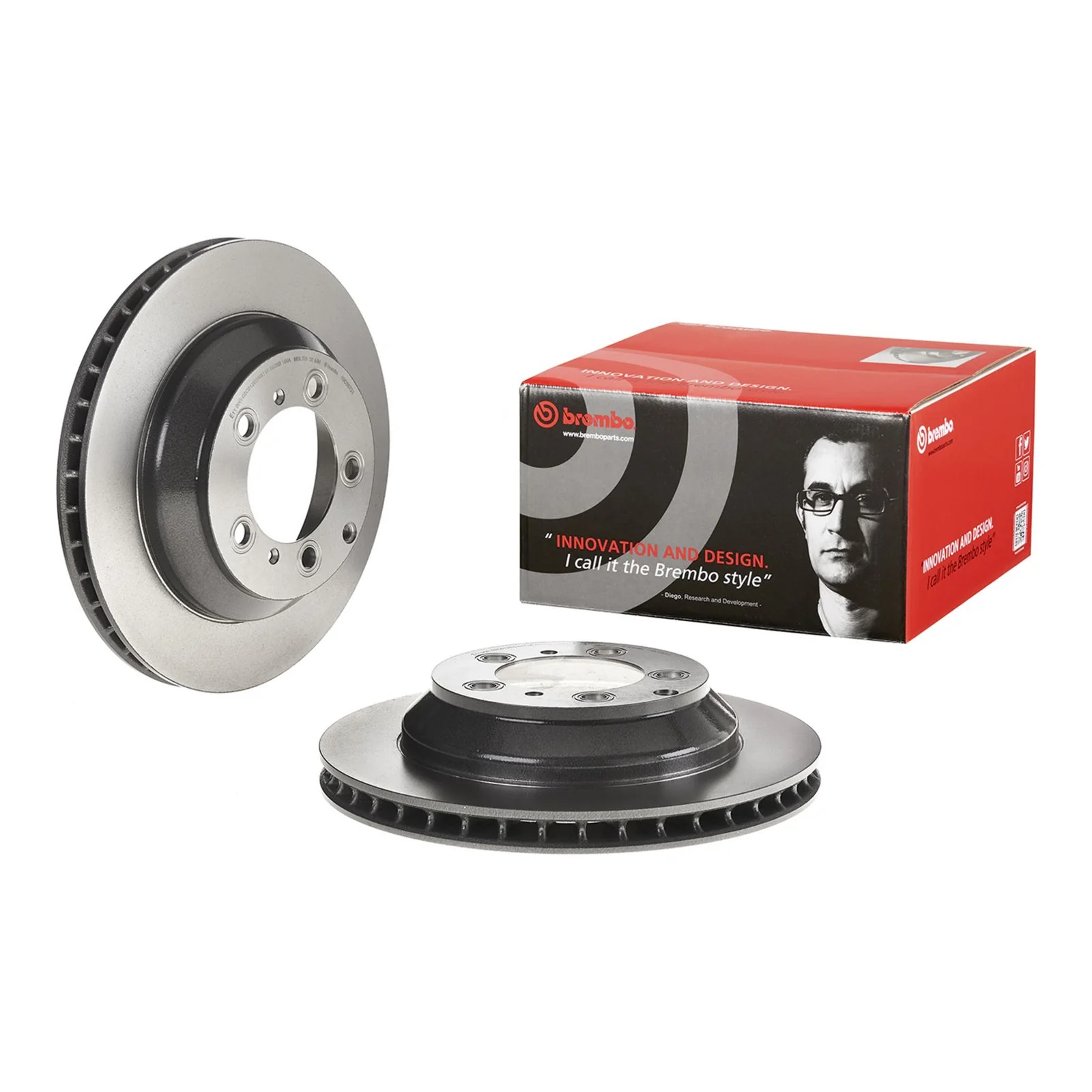 Передний тормозной диск Brembo 09C98721