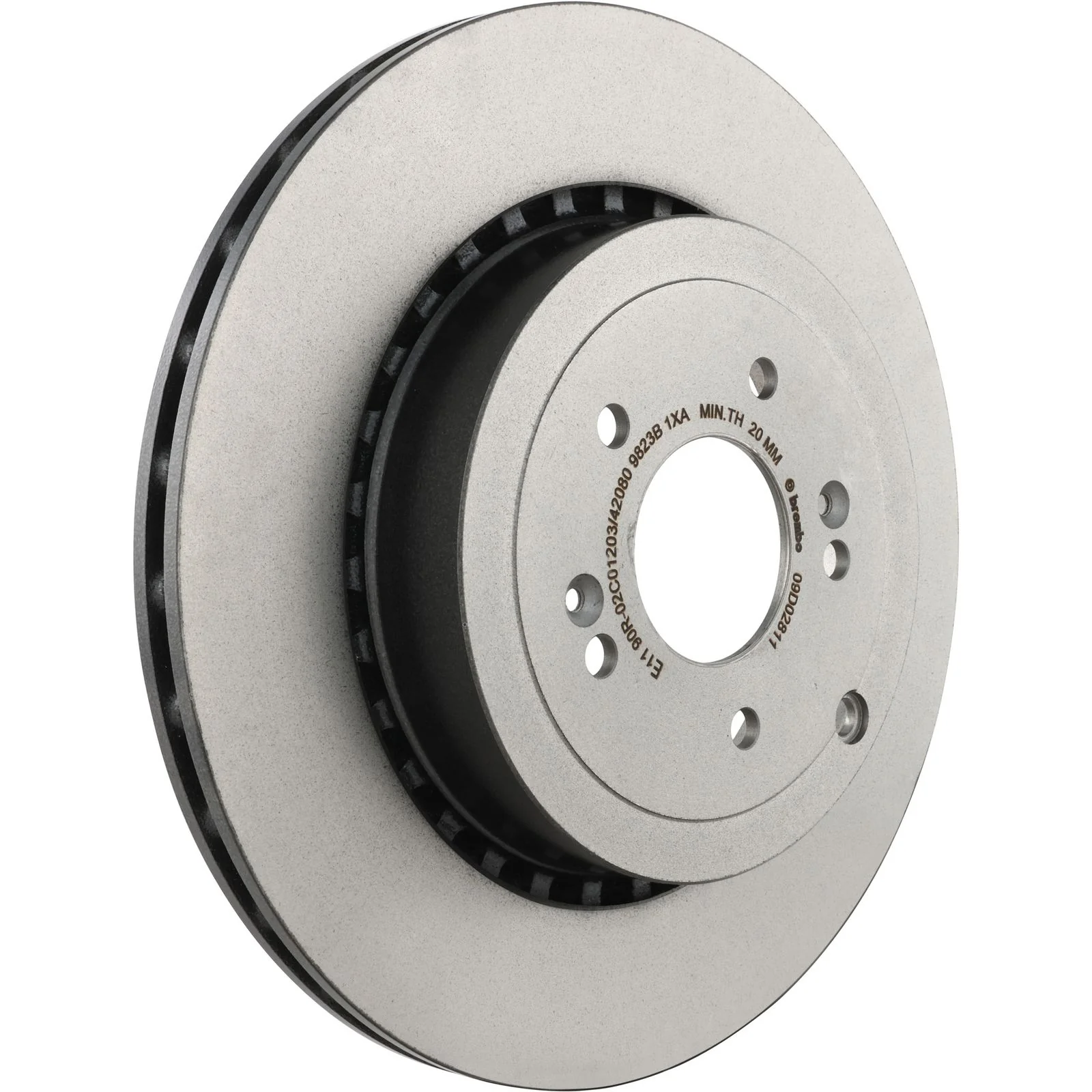 Передний тормозной диск Brembo 09D02811