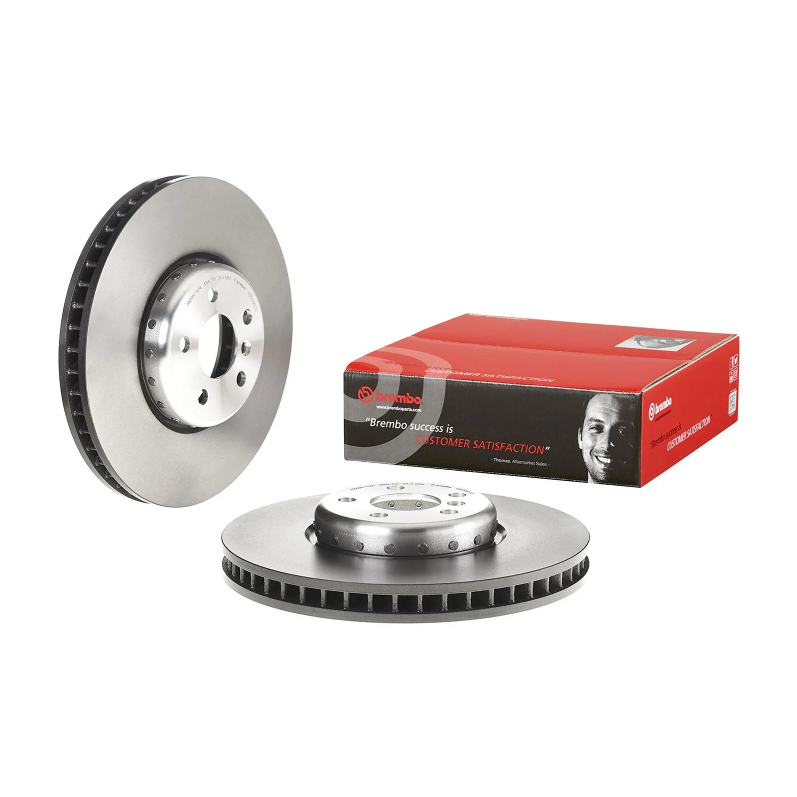 Передний тормозной диск Brembo 09D09513