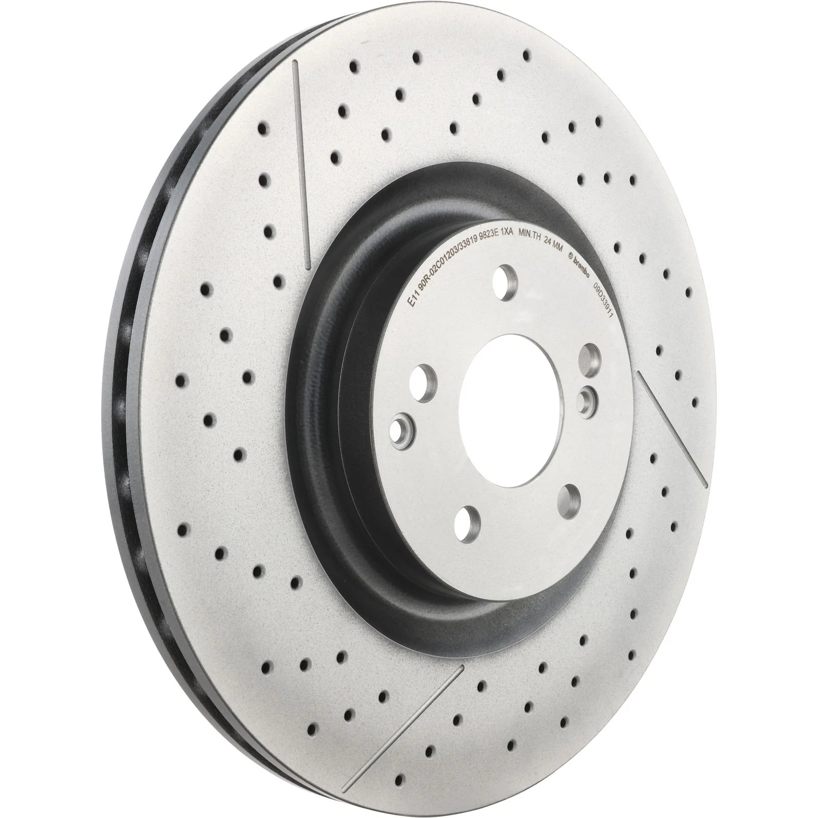 Передний тормозной диск Brembo 09D33911