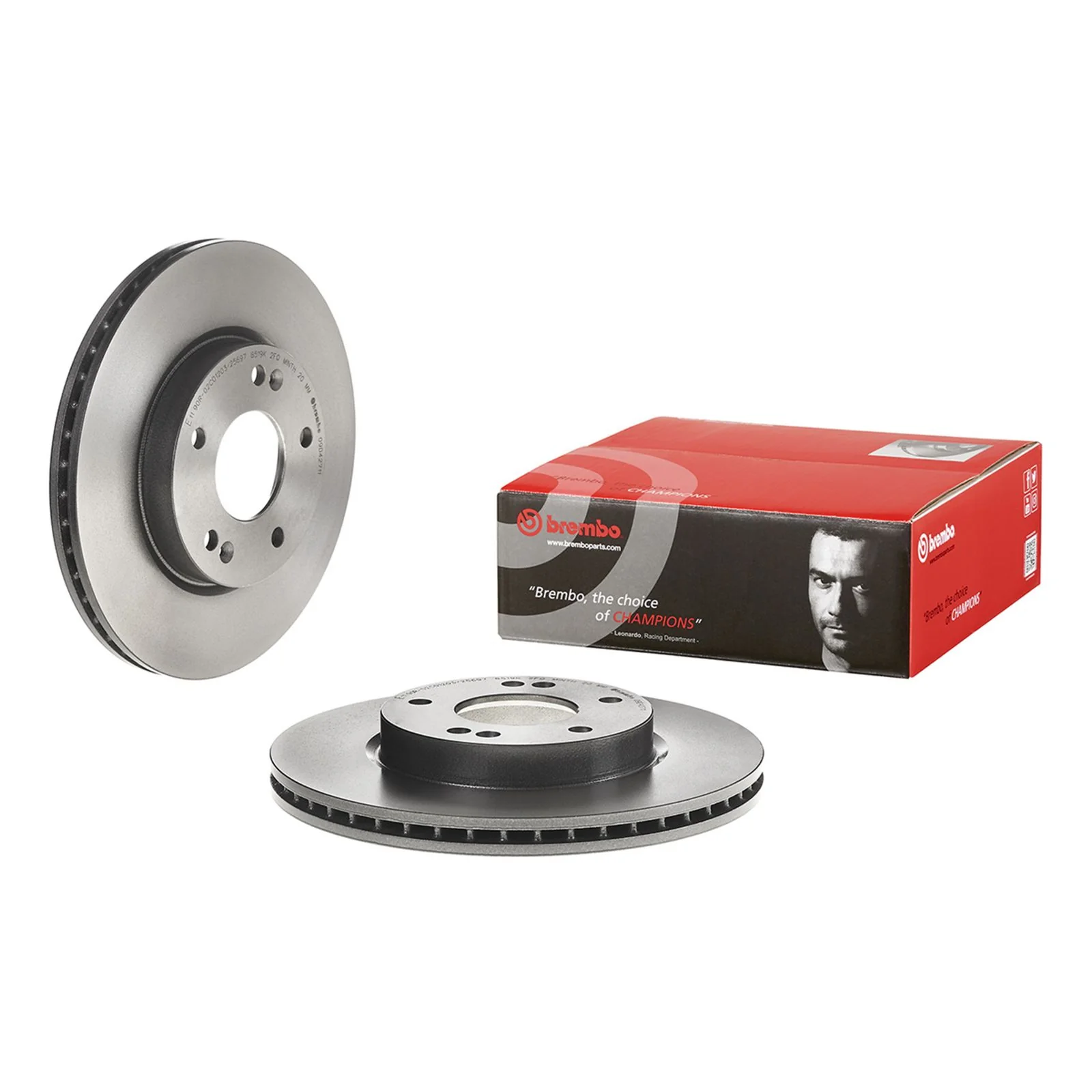 Передний тормозной диск Brembo 09D42711