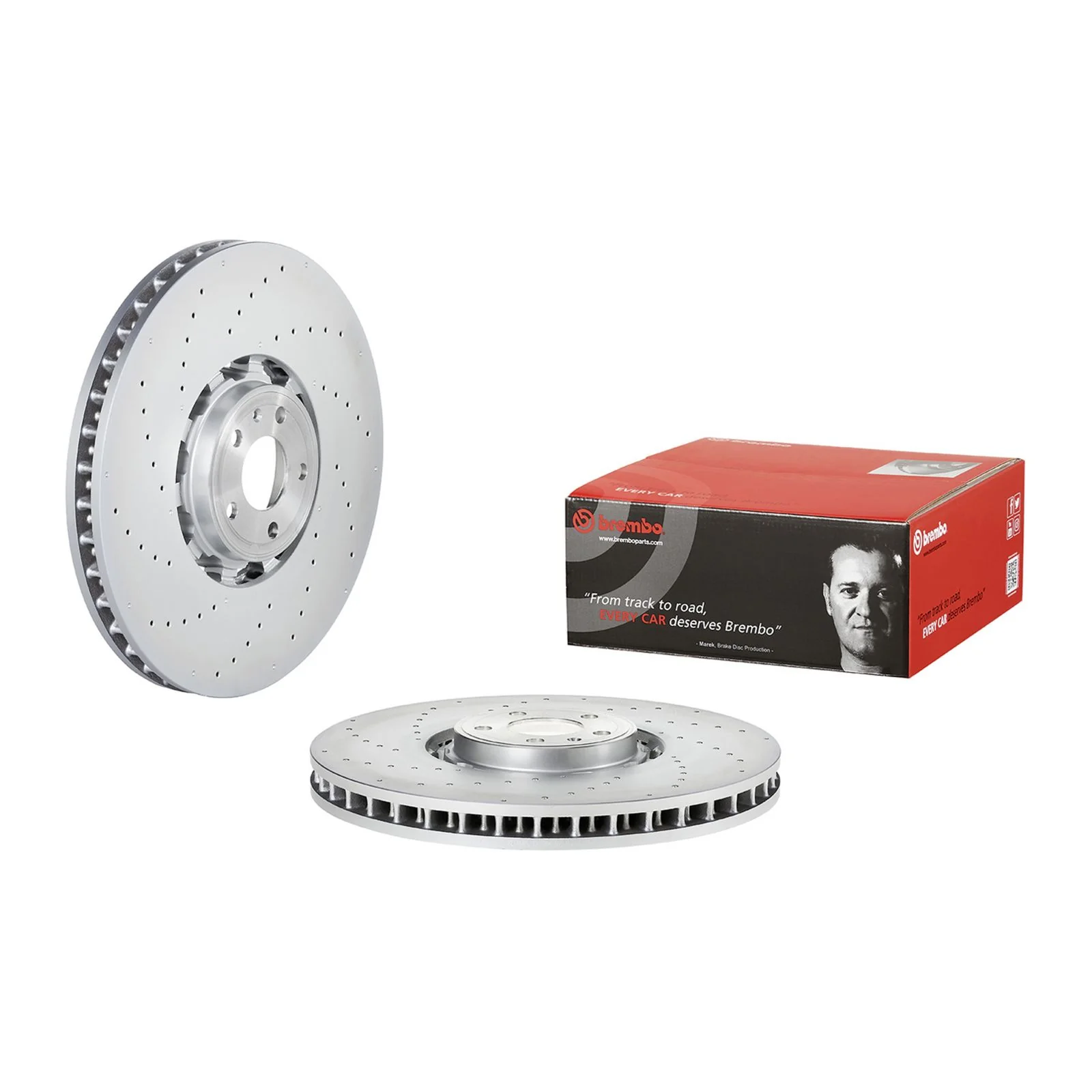 Передний тормозной диск Brembo 09D48143