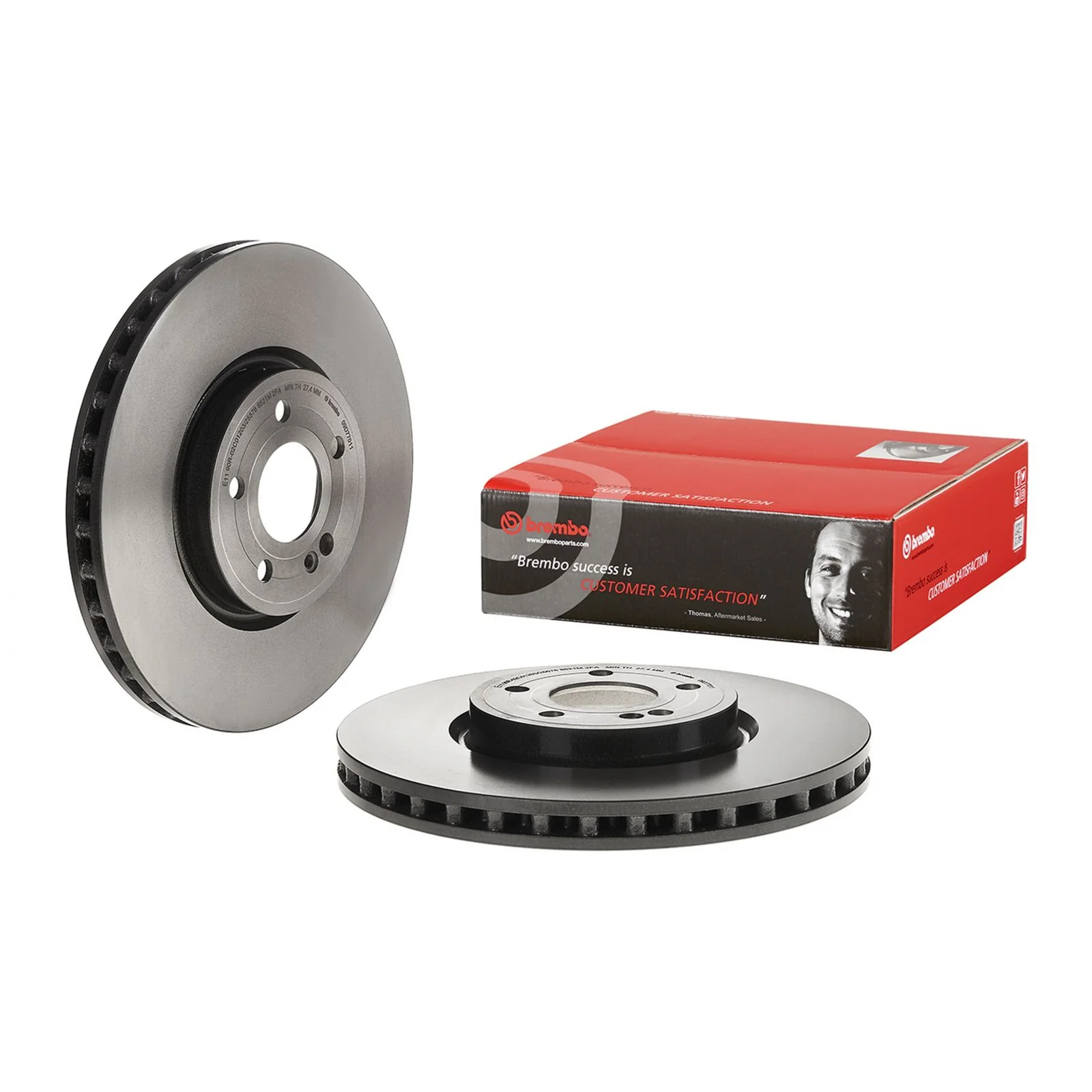 Передний тормозной диск Brembo 09D77011