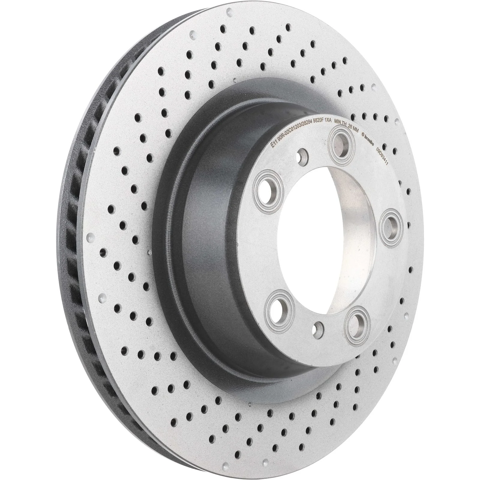 Передний тормозной диск Brembo 09D93411