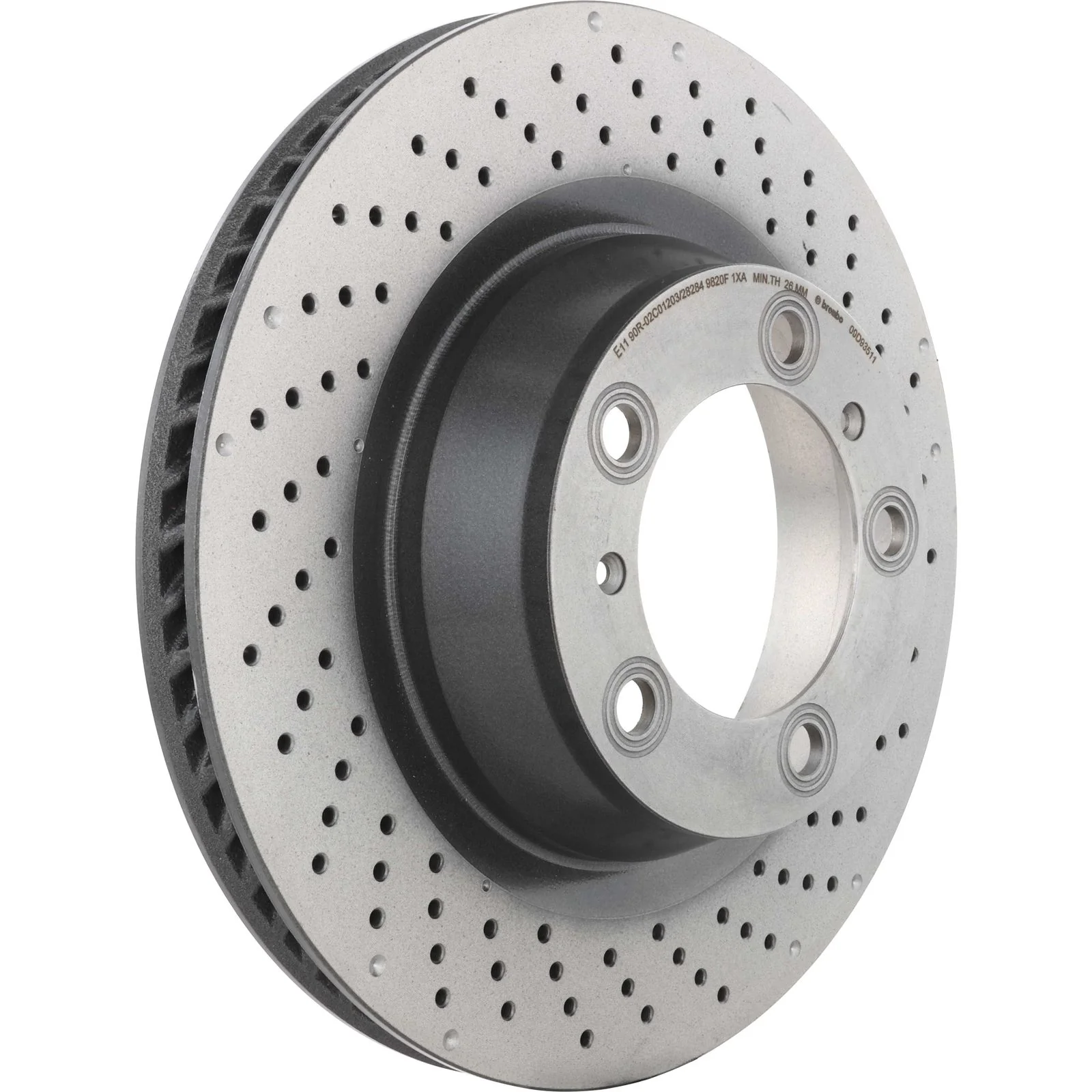 Передний тормозной диск Brembo 09D93511