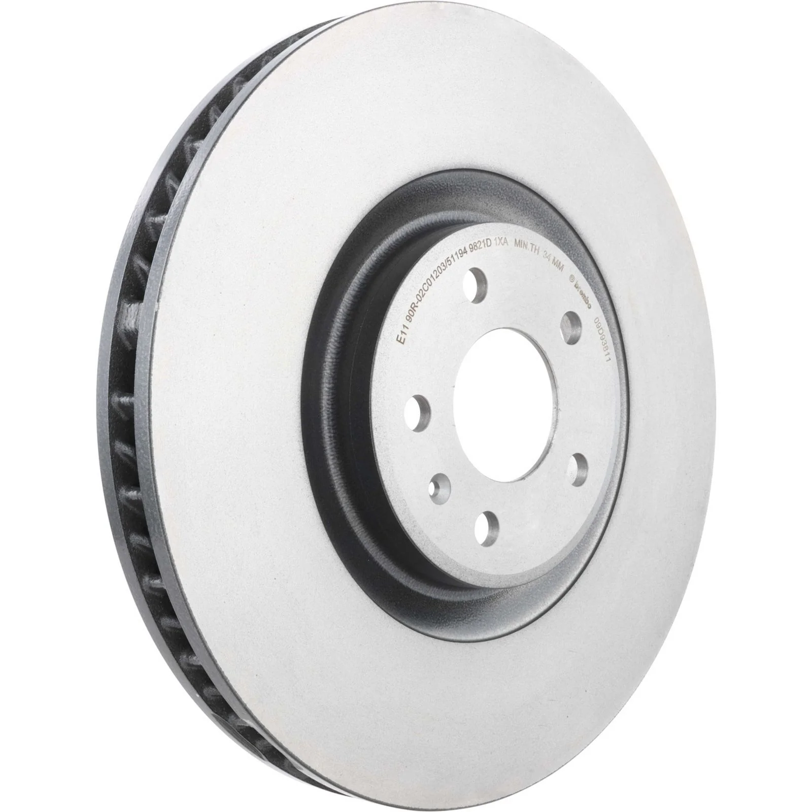 Передний тормозной диск Brembo 09D93811