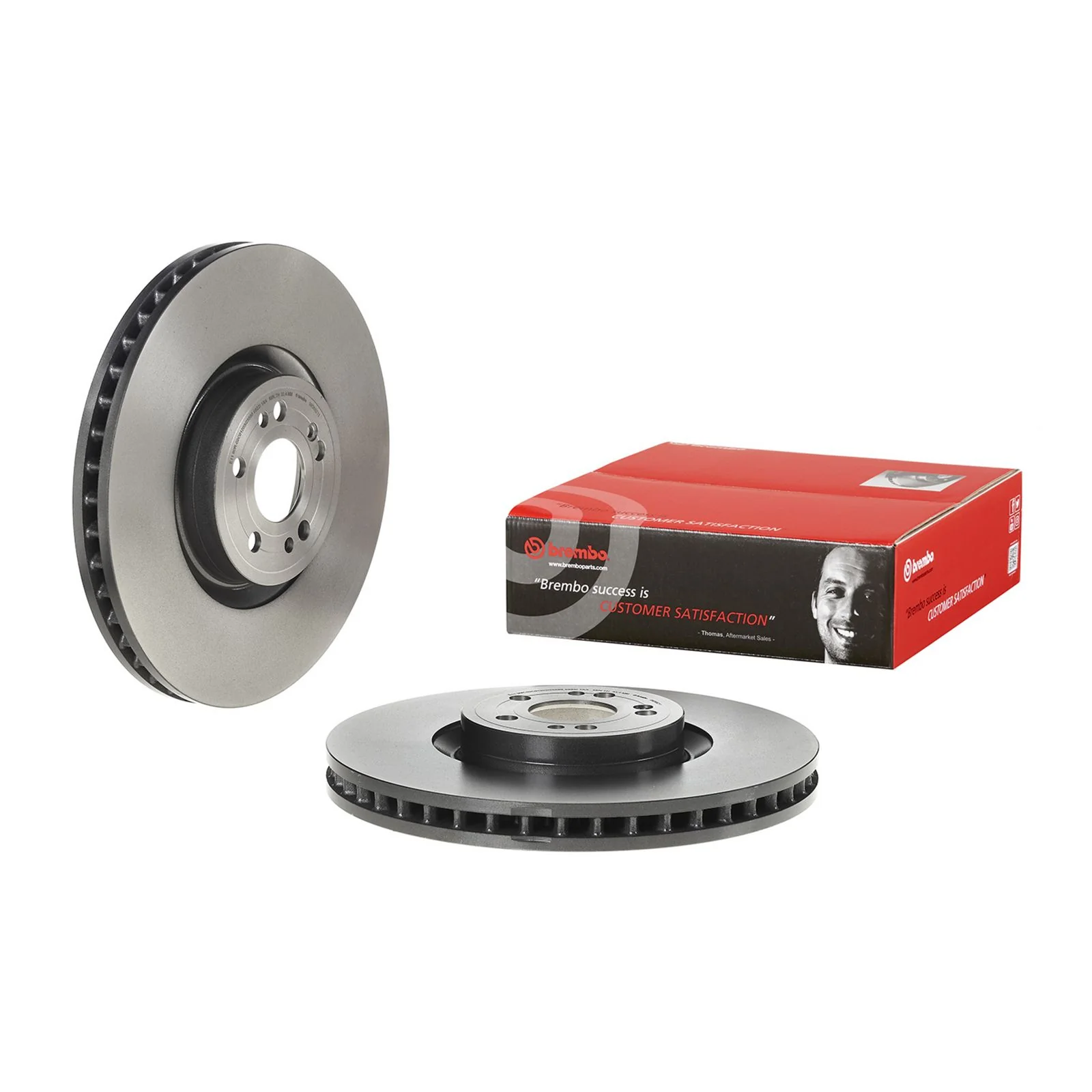 Передний тормозной диск Brembo 09D98211