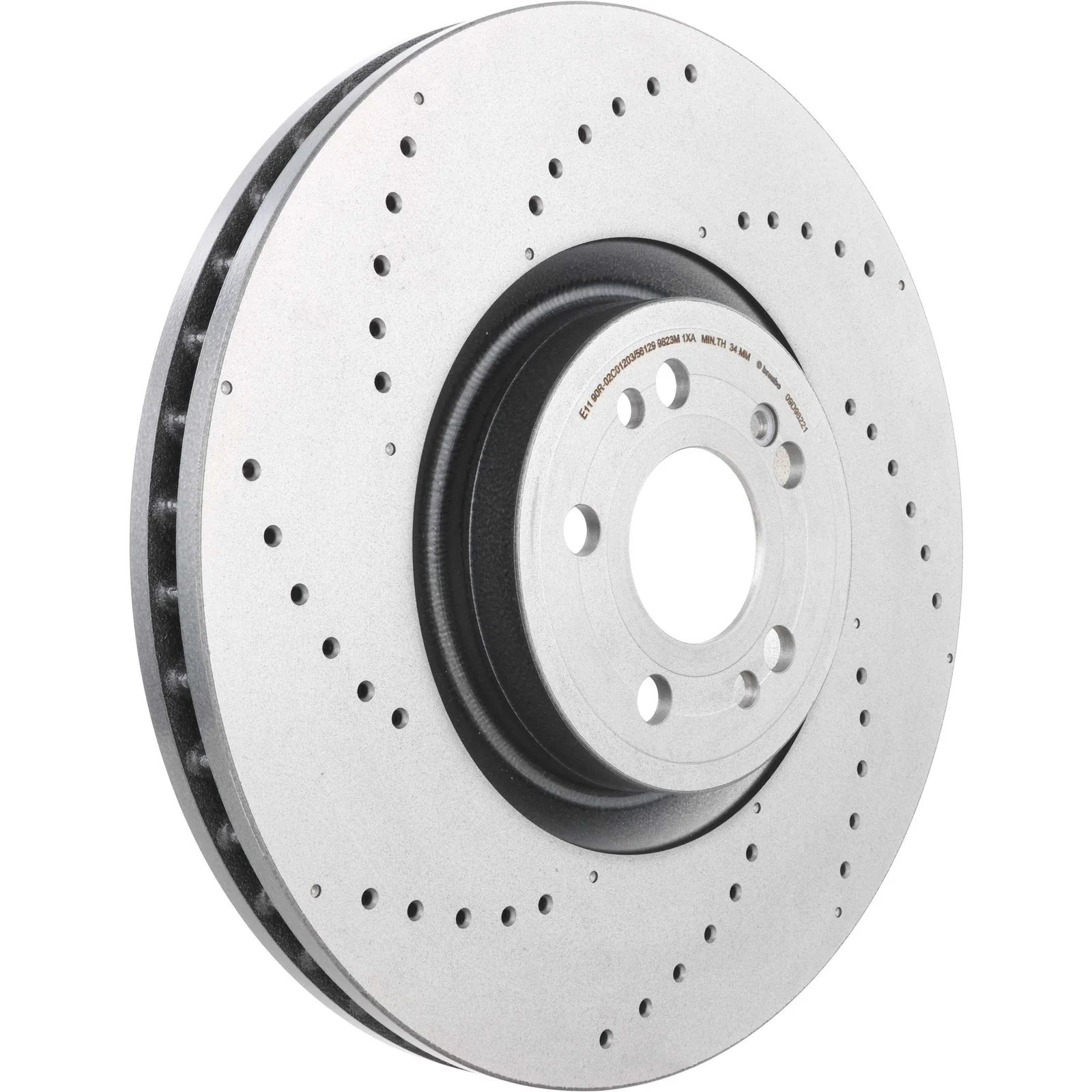 Передний тормозной диск Brembo 09D98221