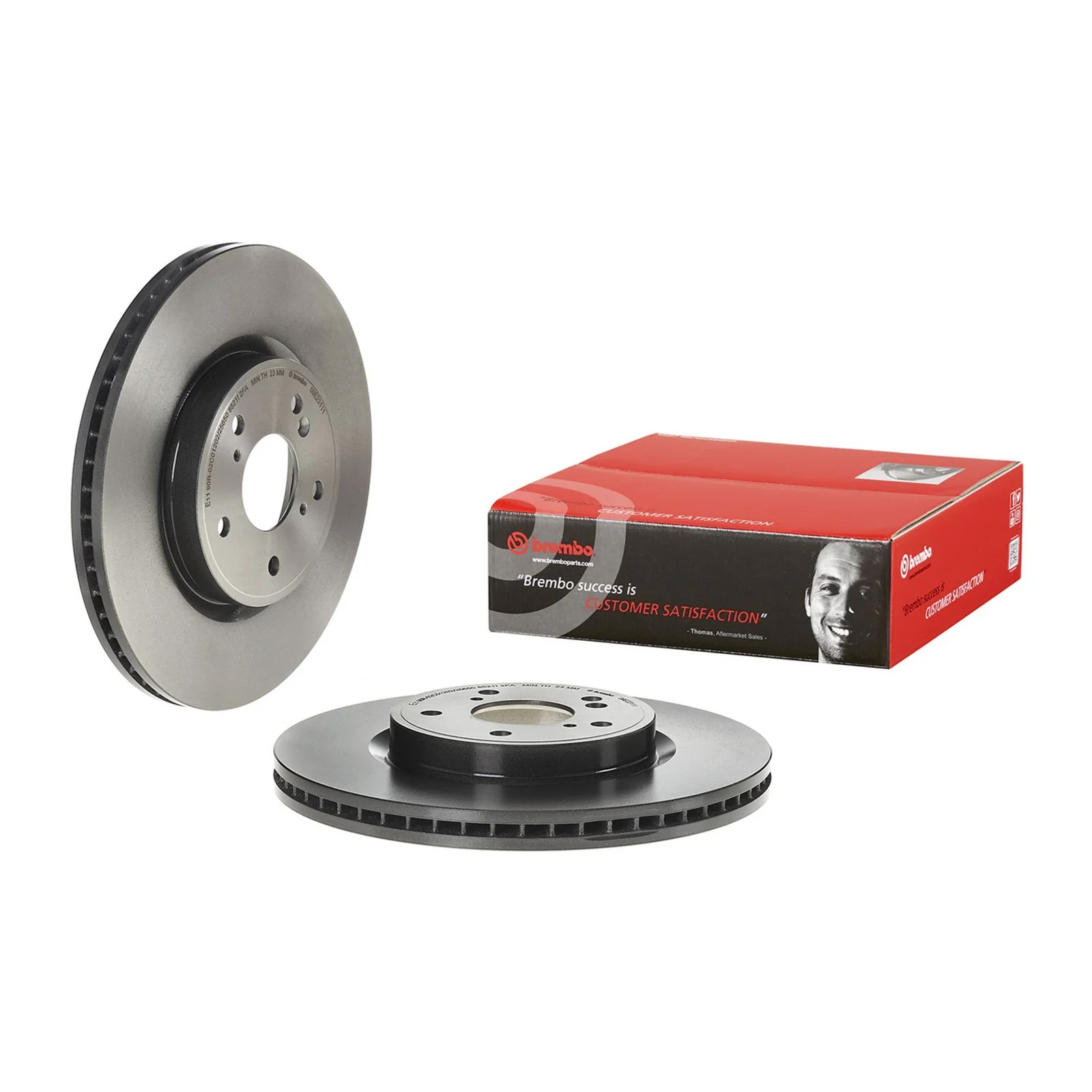 Передний тормозной диск Brembo 09E23111