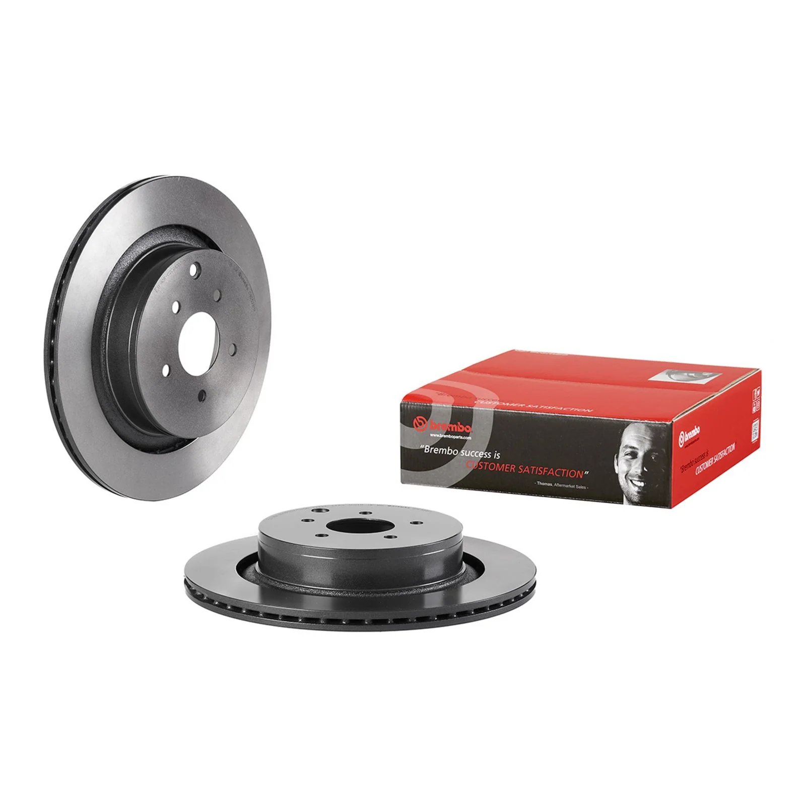 Задний тормозной диск Brembo 09E52811