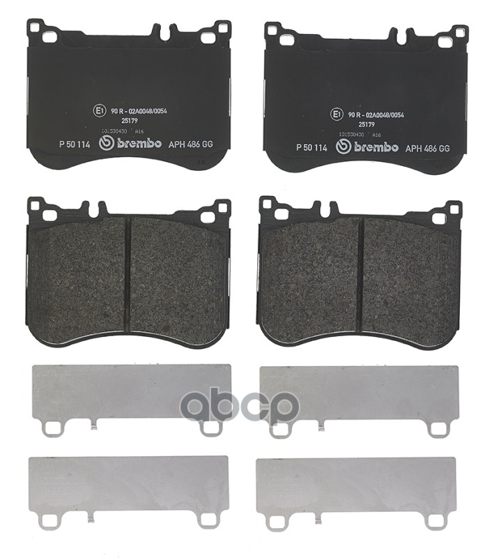Колодки передние BREMBO P50114