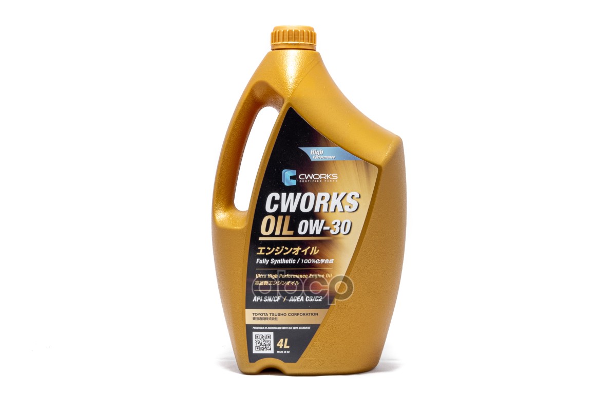 Масло моторное CWORKS OIL 0W-30 C3 (4л) CWORKS A130R5004