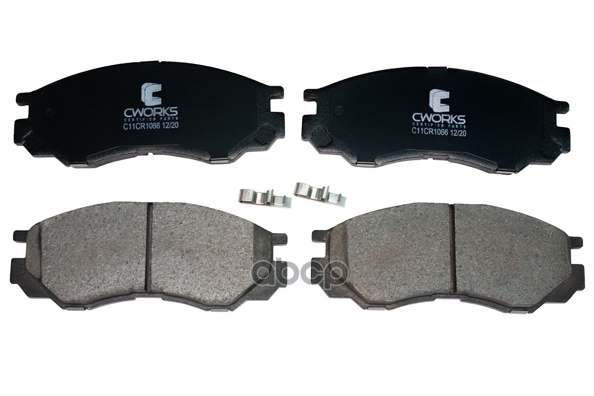 Колодки передние CWORKS C11CR1066