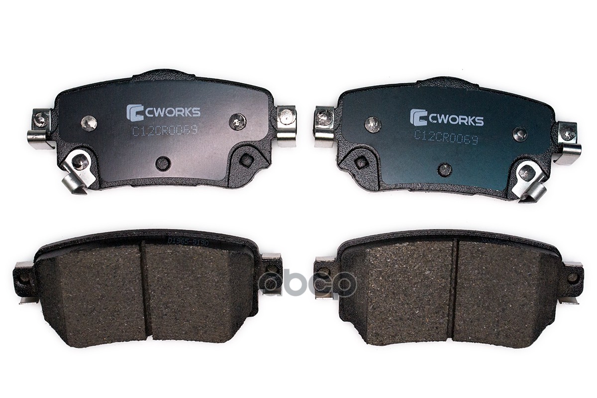 Колодки задние CWORKS C12CR0069