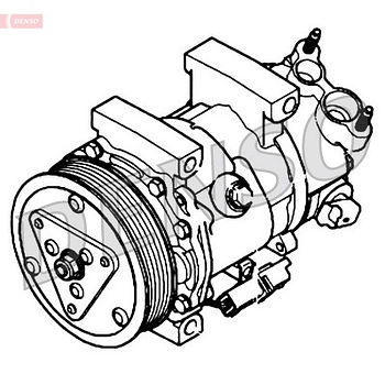Компрессор кондиционера DENSO DCP07078
