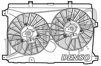Вентилятор охлаждения DENSO DER01015